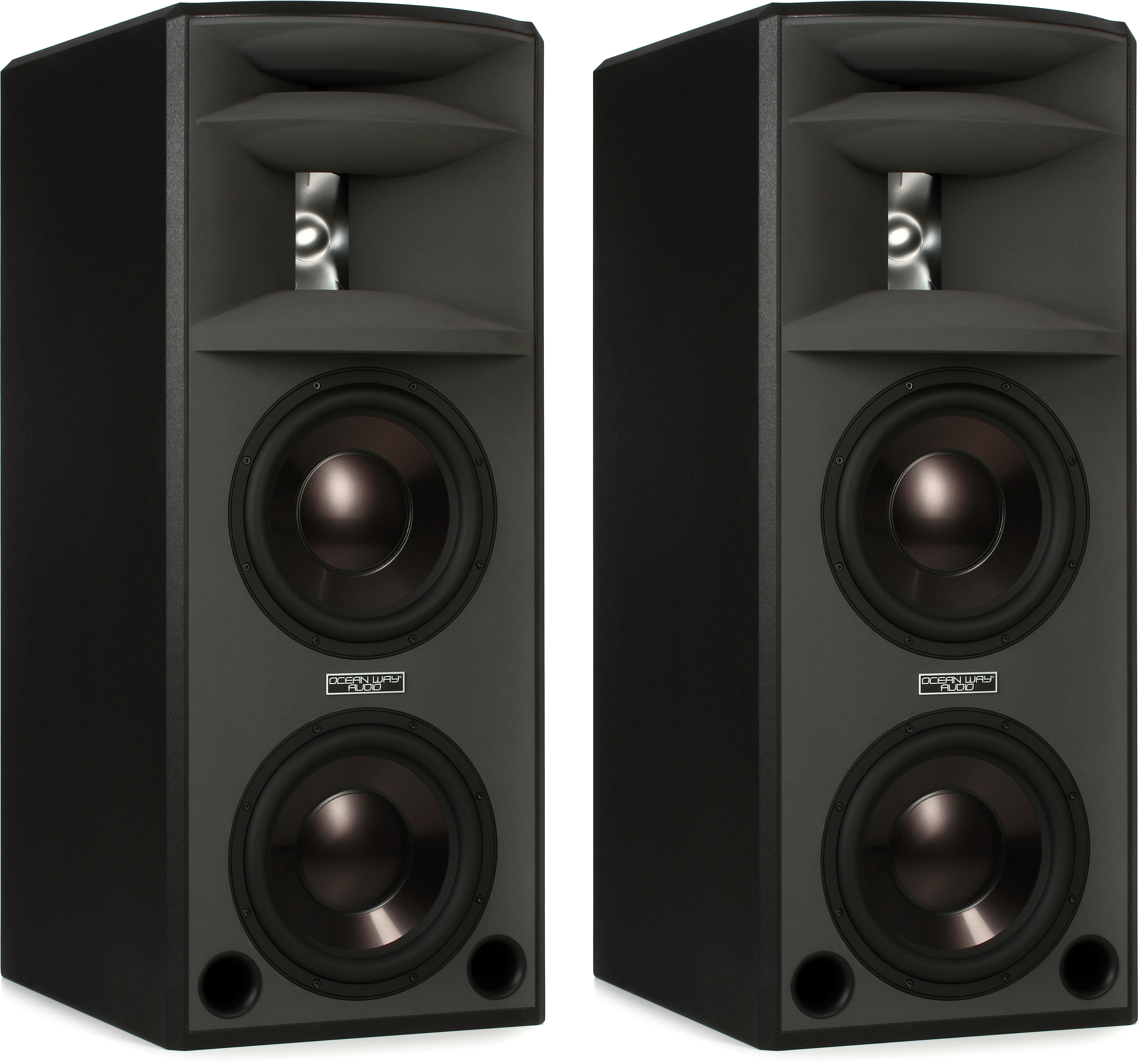 Photo of Ocean Way Audio HR3.5 Twin 12 inch Tri-amped Reference Monitor - Pair