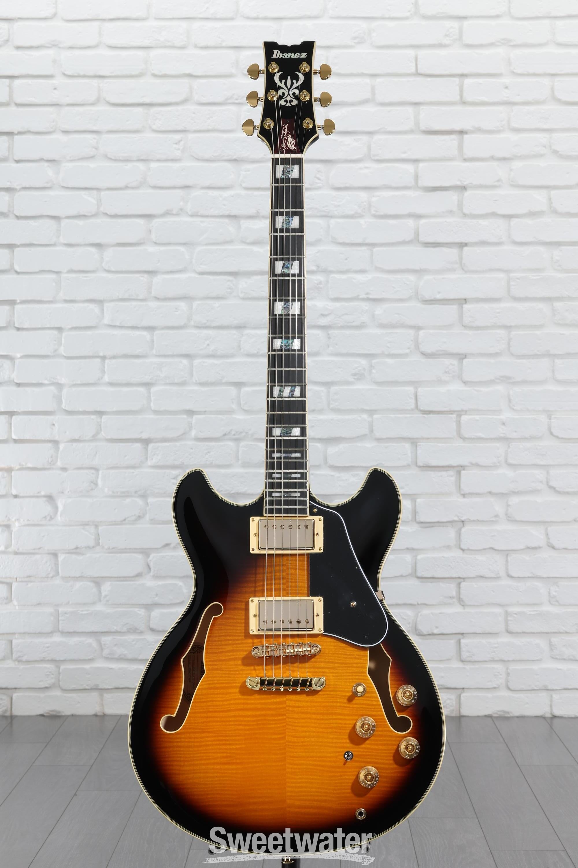 【公式サイト】正規ブランド品通販 Ibanez John Scofield Signature JSM10 - Vintage Yellow ギター