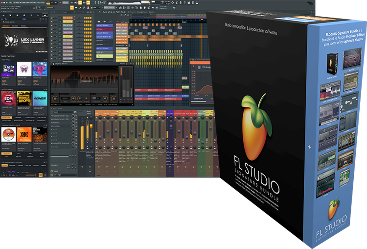 DTM・DAW FL STUDIO Signature Image Line FL Studio Signature Edition | Sweetwater