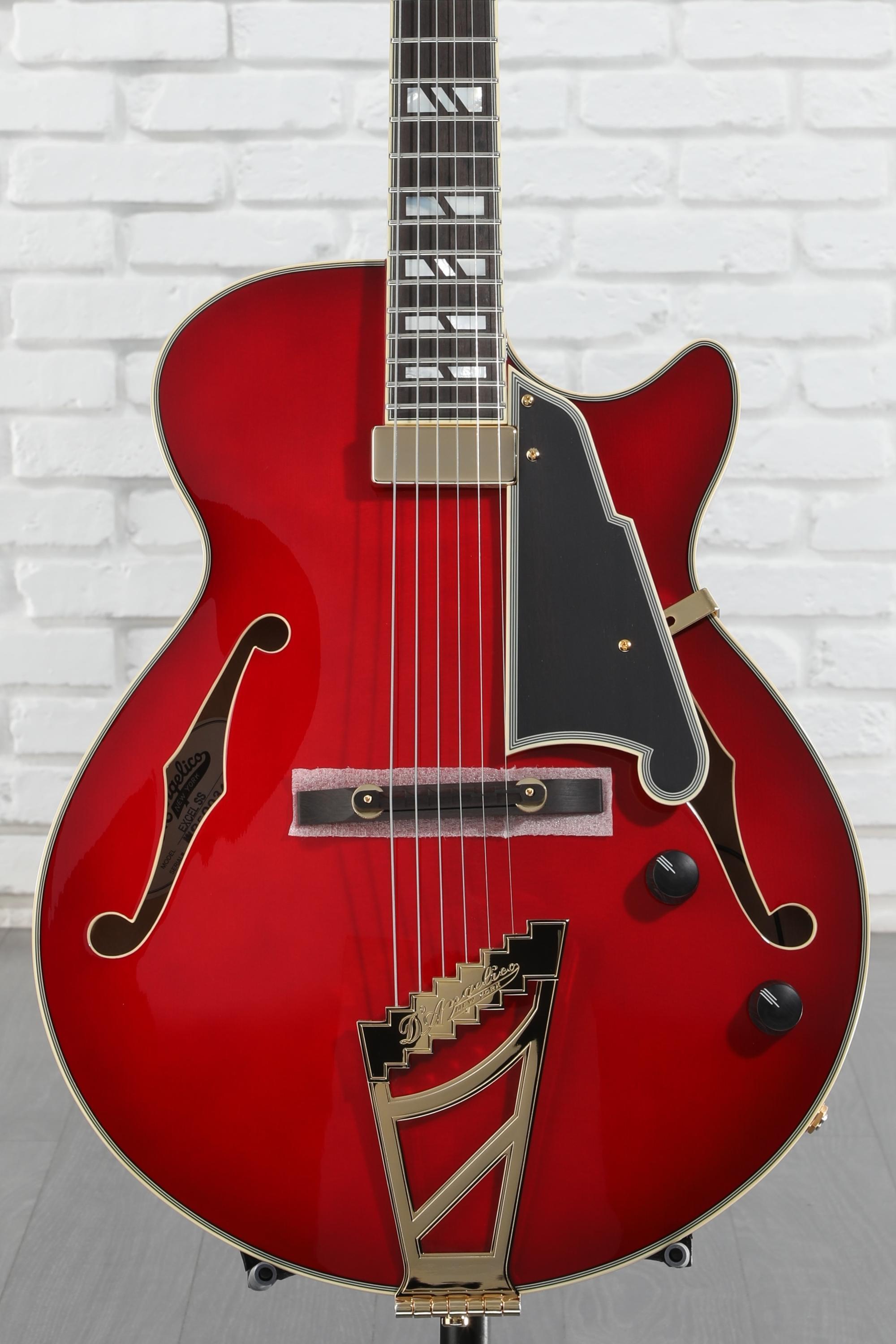 D'Angelico Excel SS Soho Hollowbody Electric Guitar - Dark