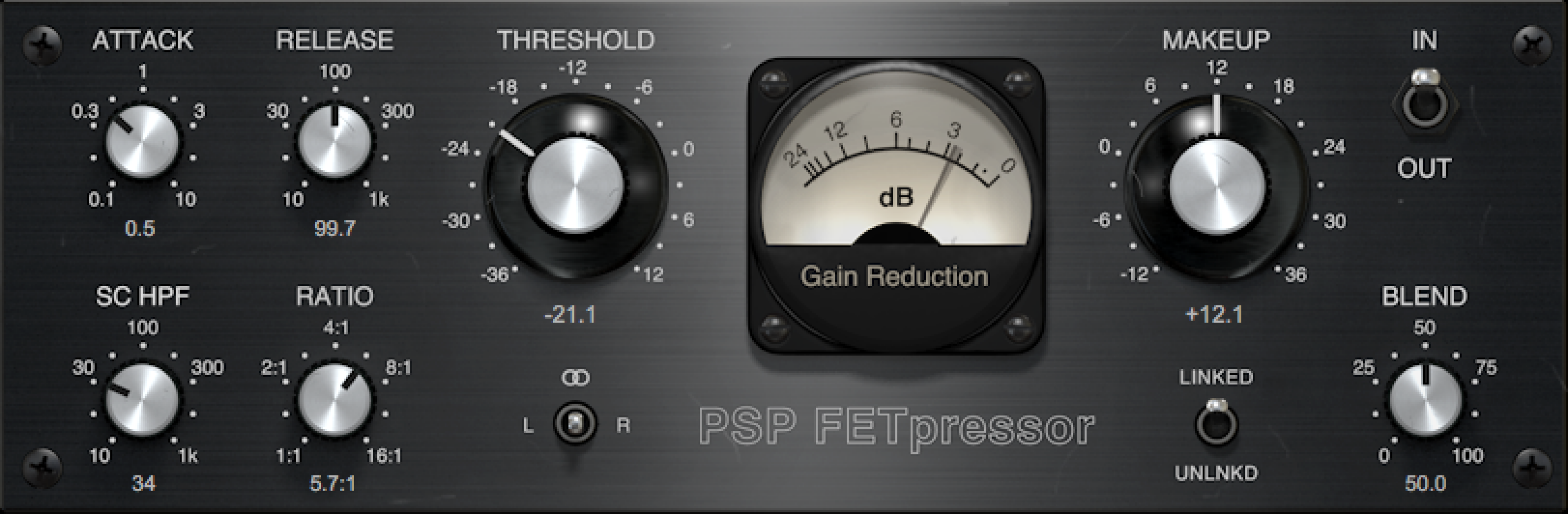 Photo of PSP Audioware FETpressor FET Compression Plug-in