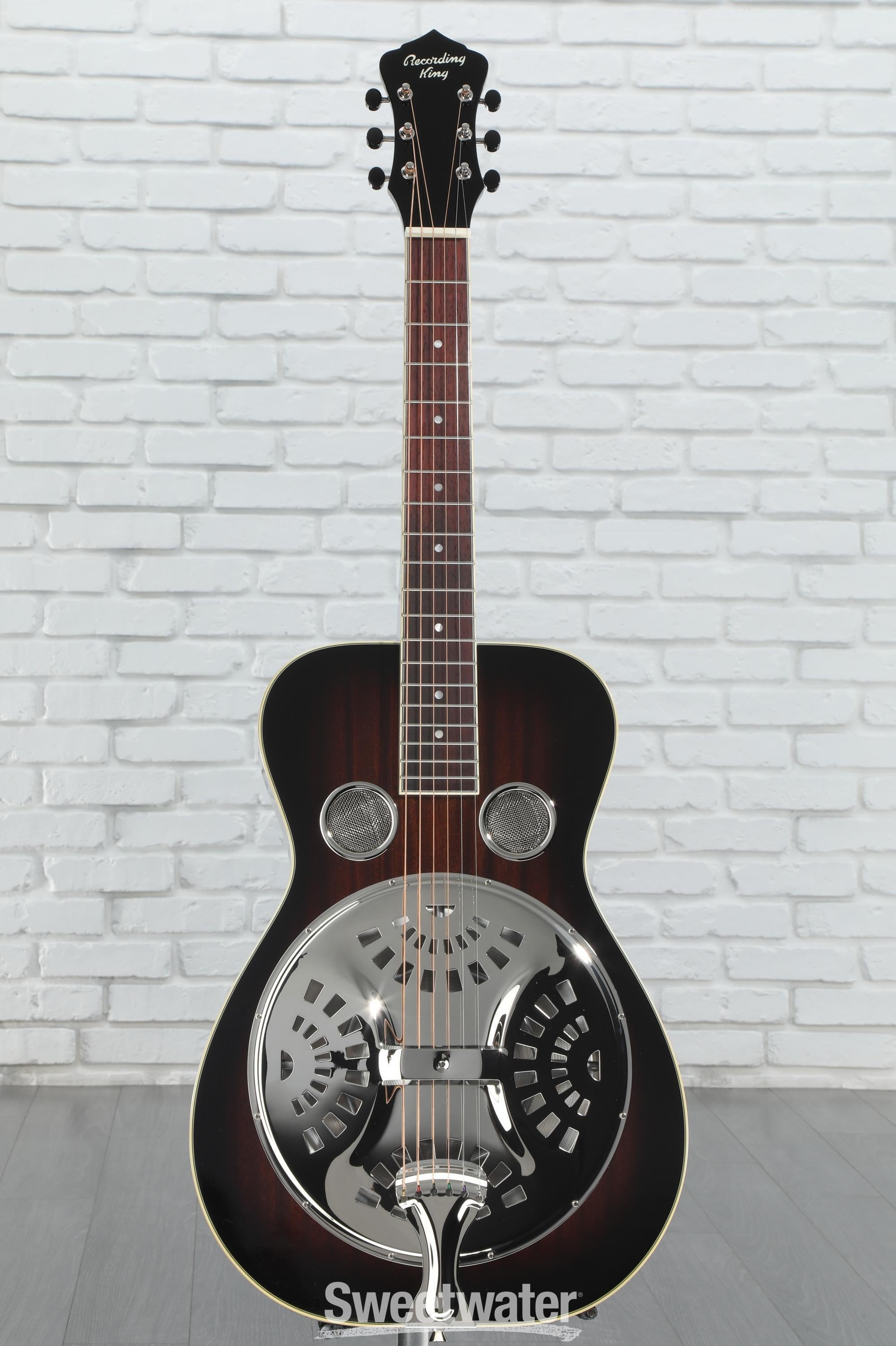 Recording King Maxwell Squareneck Resonator - Sunburst