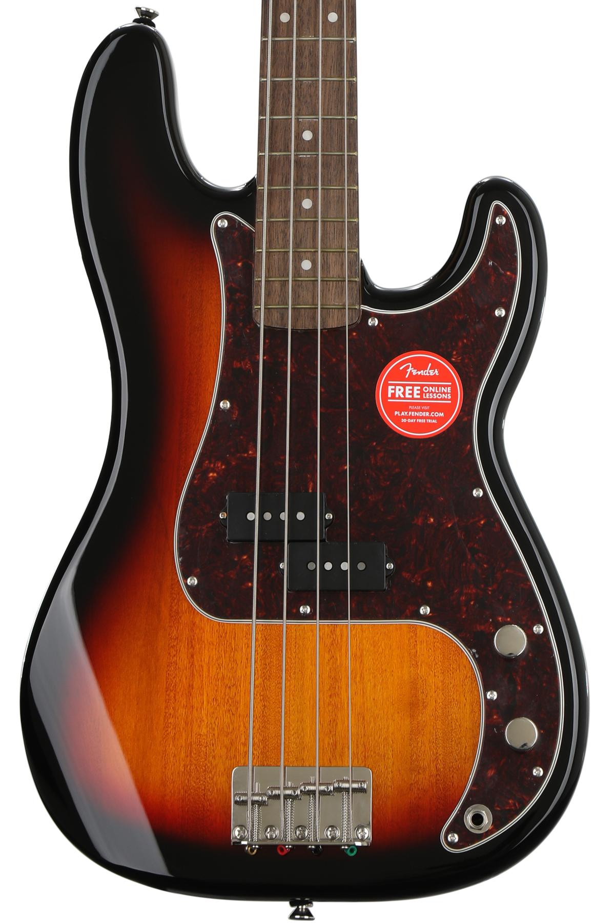 ベース squier Classic Vibe 60's Precision Bass Squier Classic Vibe '60s Precision Bass - 3-Tone Sunburst | Sweetwater