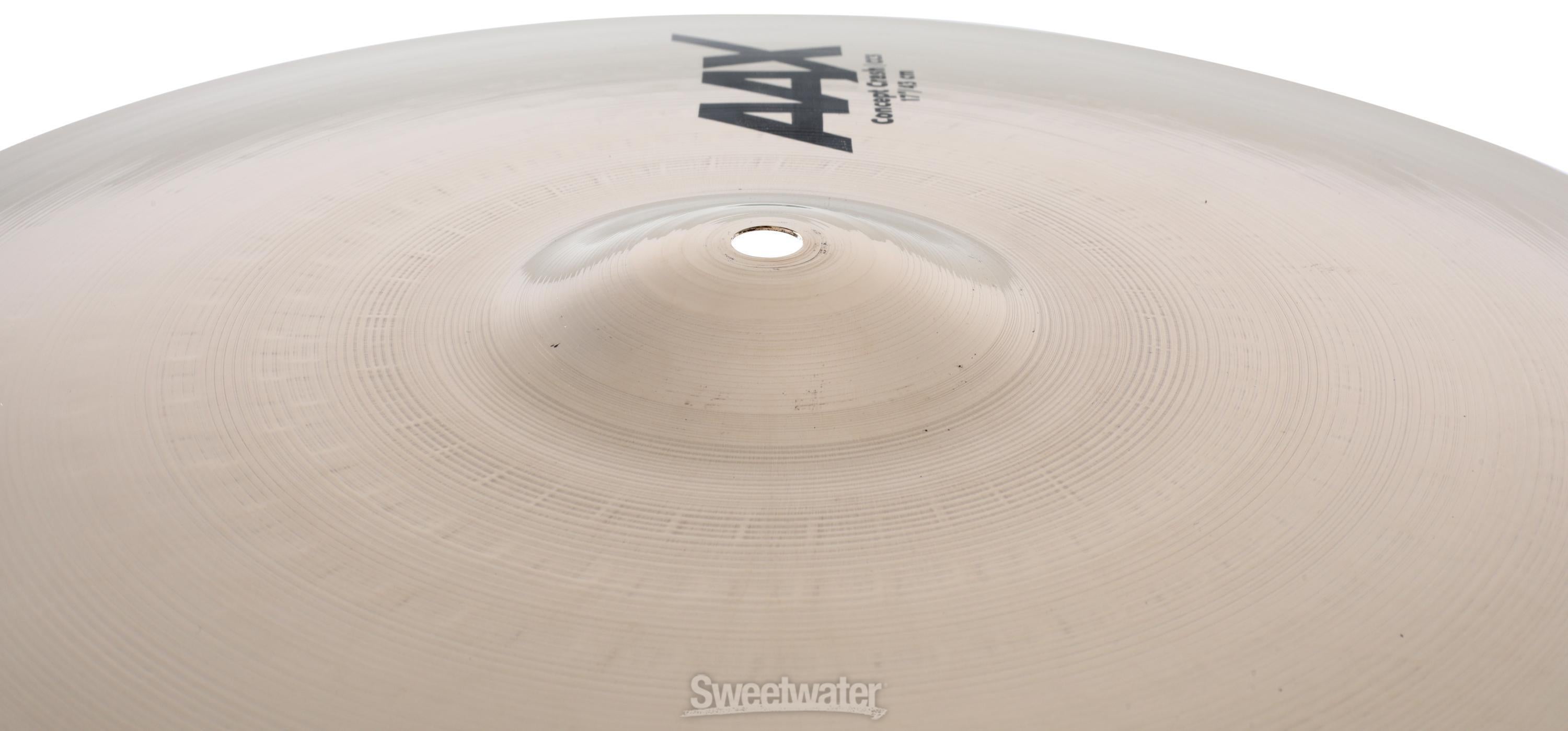 Sabian AAX Concept Crash Cymbal - 17 inch - Sweetwater Exclusive