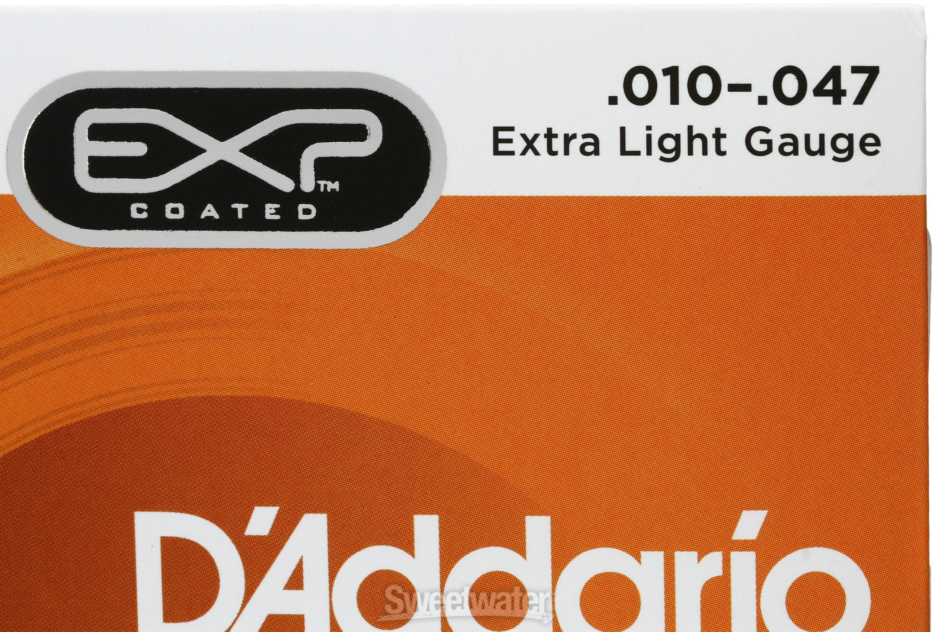 D Addario EXP15 Coated Phosphor Bronze Extra Light Acoustic