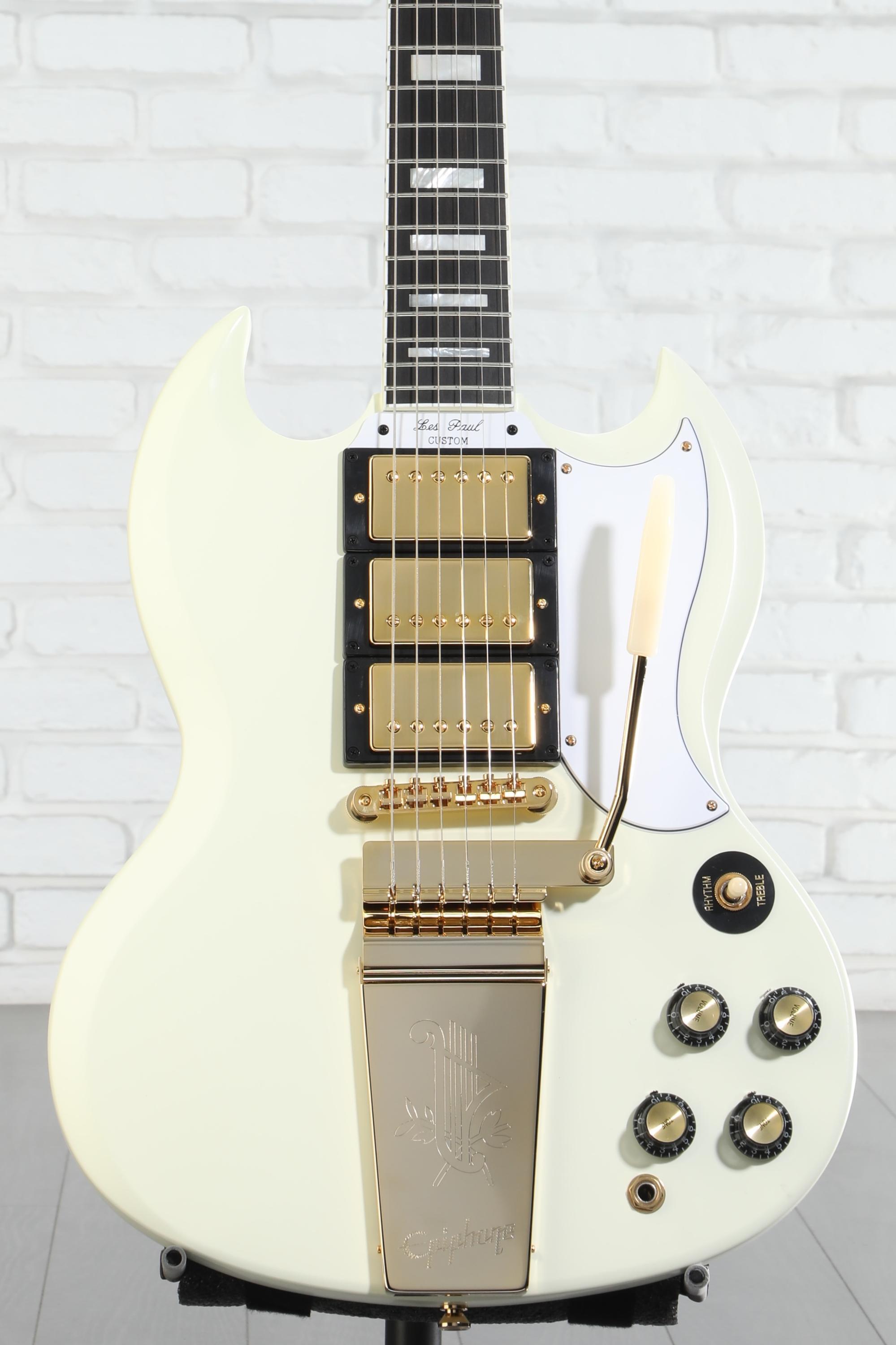 ギター Epiphone lespaul custom Sg Epiphone Inspired by Gibson Custom 1963 Les Paul SG Custom With