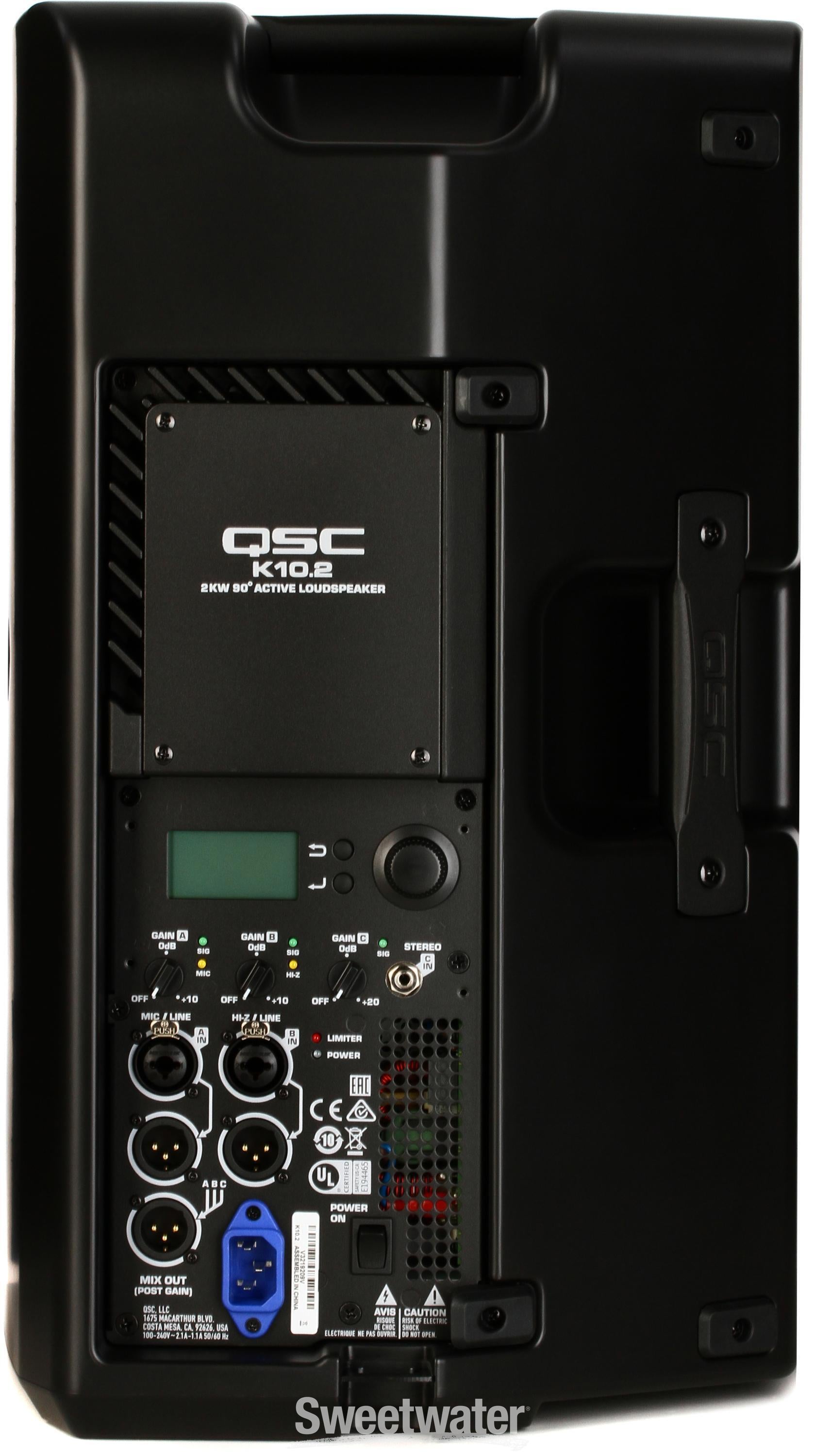 QSC K10.2 2000W 10 inch Powered Speaker