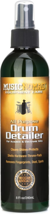 MusicNomad Drum Detailer - All Purpose for Cymbals, Hardware & Shells