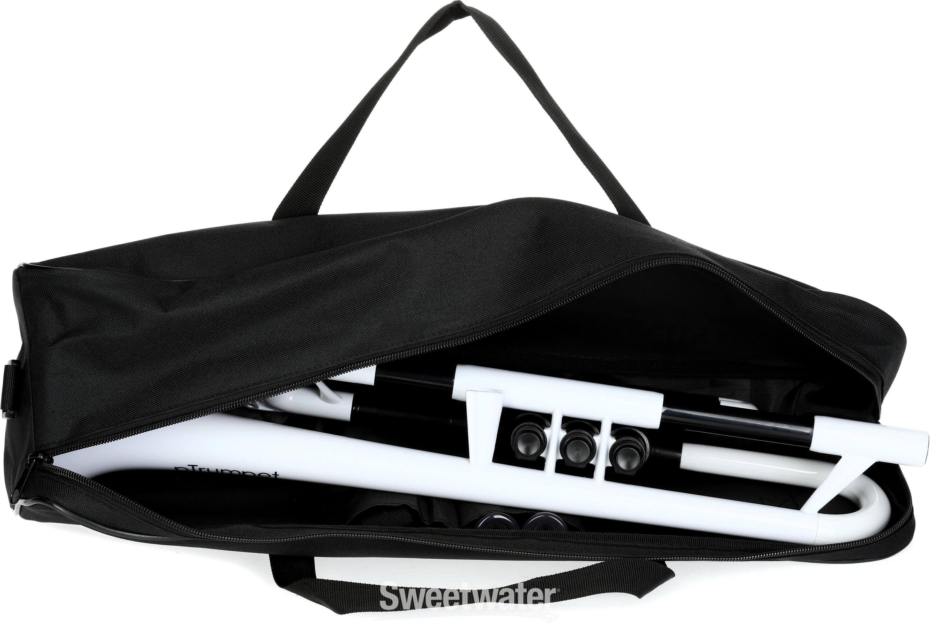 pBone Music pTrumpet 2.0 Trumpet - White | Sweetwater