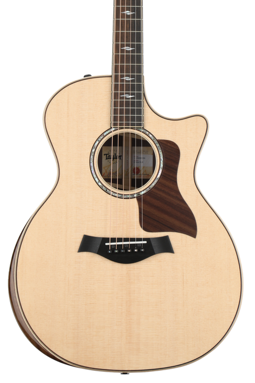 Taylor 814ce Deluxe V-Class Acoustic-Electric Guitar - Natural with Sitka  Spruce Top | Sweetwater