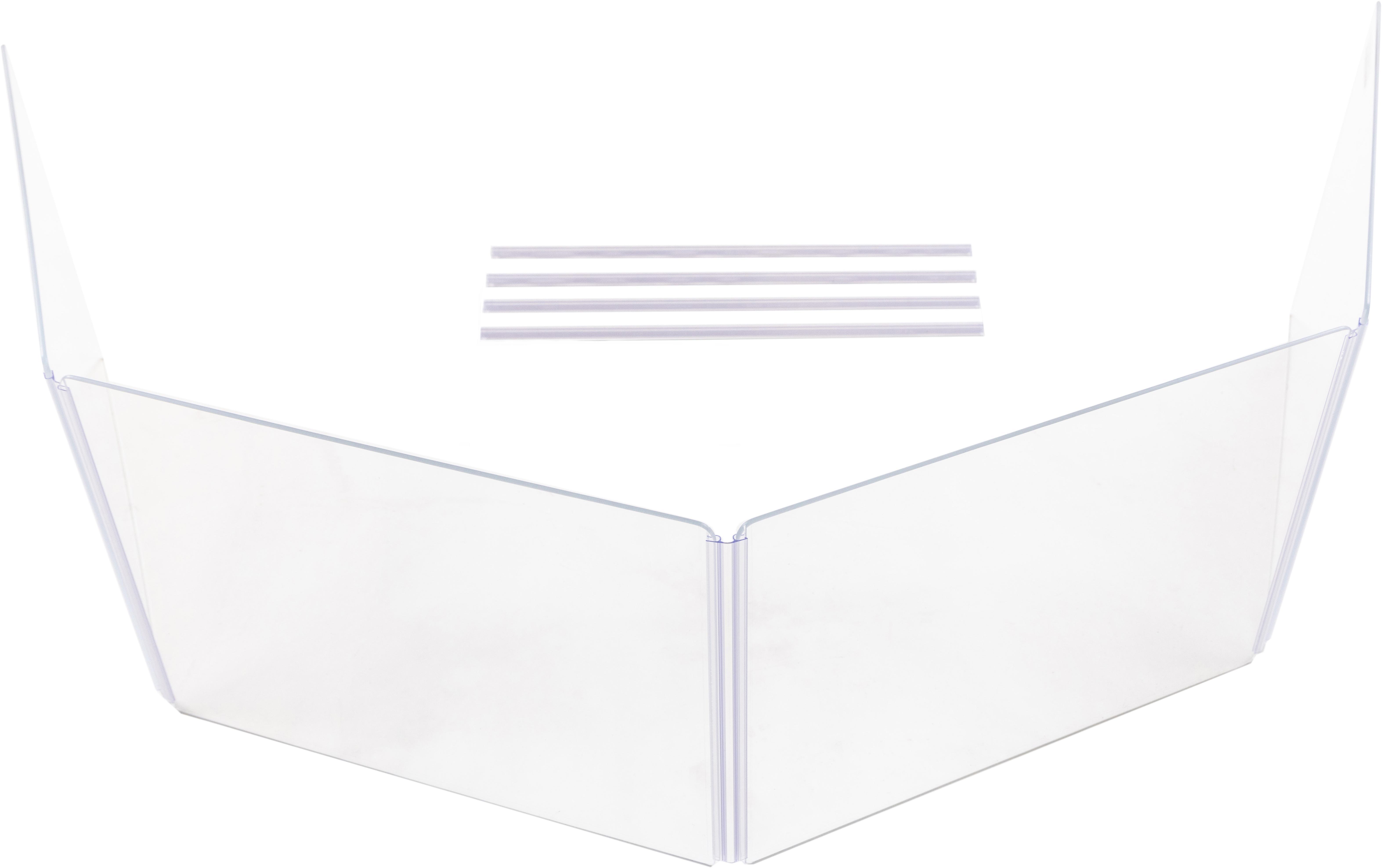 Photo of ClearSonic CSP AX2418x7 Acrylic Height Extender - 4-panel