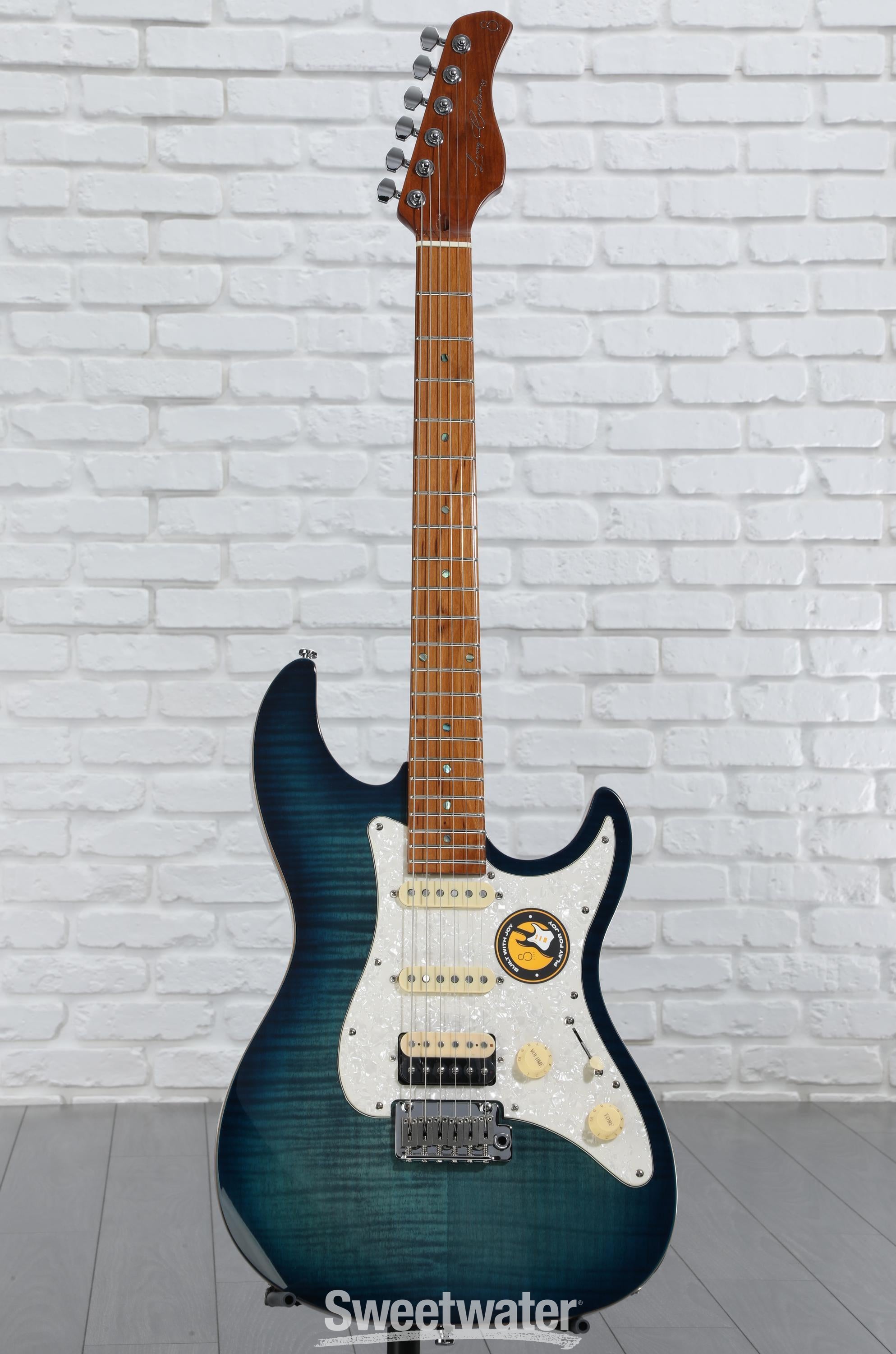 Sire Larry Carlton S7 FM Electric Guitar - Transparent Blue