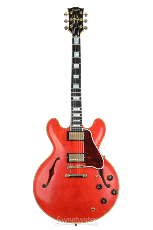 ギター Gibson custom shop ES355 Gibson Custom 1959 ES-355 Reissue Stop Bar Murphy Lab Light