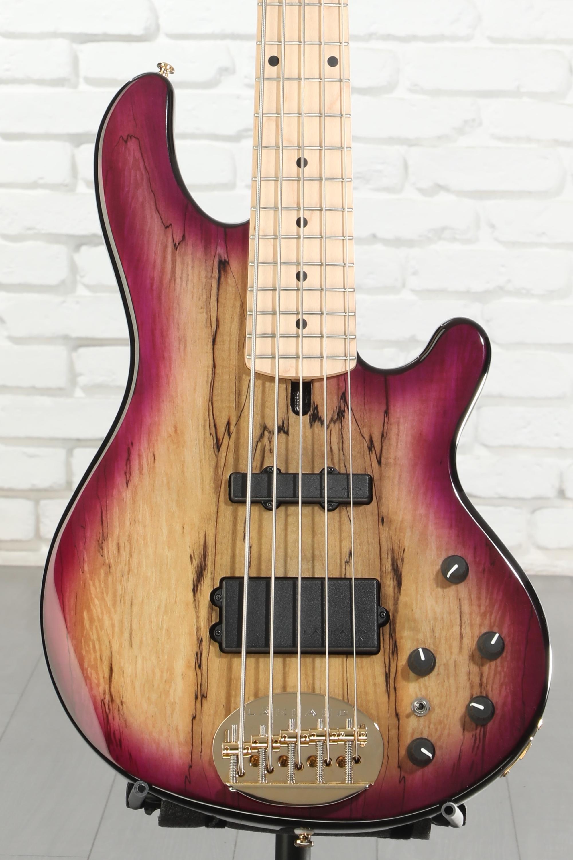 Lakland 55-02 Deluxe Bass Guitar - Violet Burst with Maple