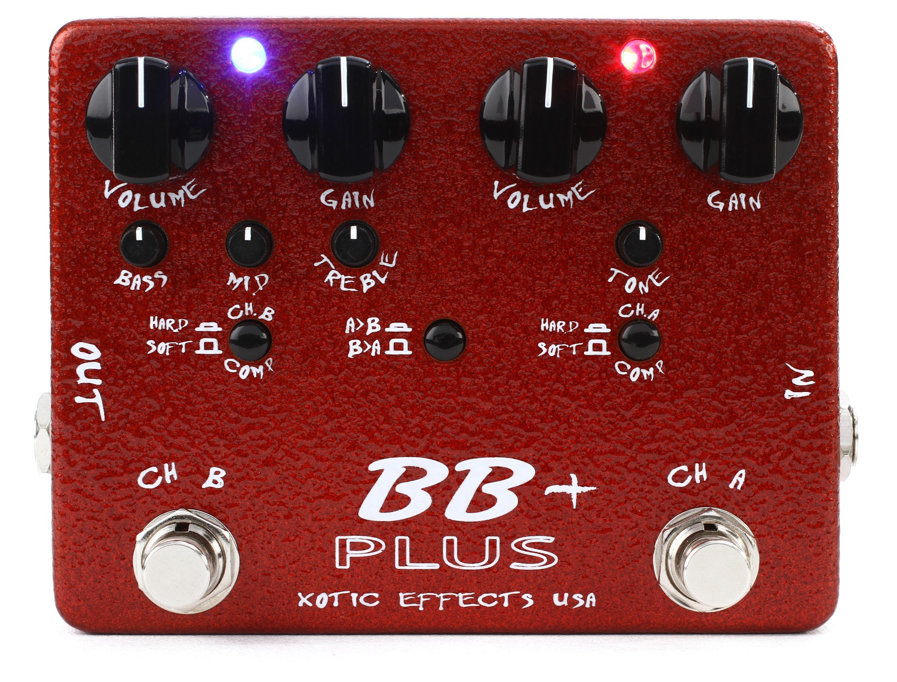 Xotic BB Plus Preamp and Boost Pedal | Sweetwater