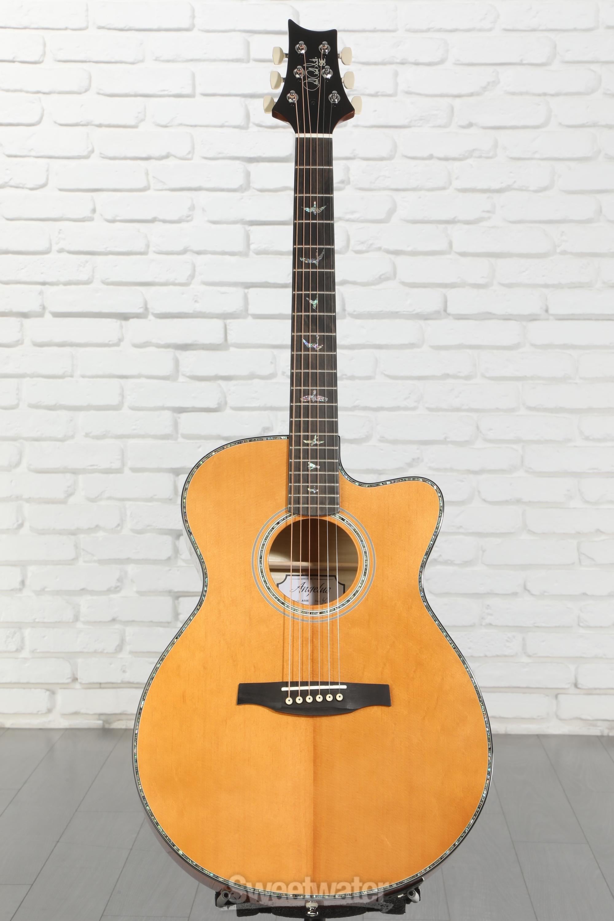 PRS SE A50 Angelus Acoustic-electric Guitar - Black Gold | Sweetwater