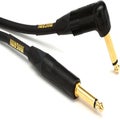 Photo of Mogami Gold Instrument 06R Straight to Right Angle Instrument Cable - 6 foot