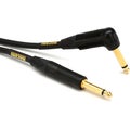 Photo of Mogami Gold Instrument 06R Straight to Right Angle Instrument Cable - 6 foot