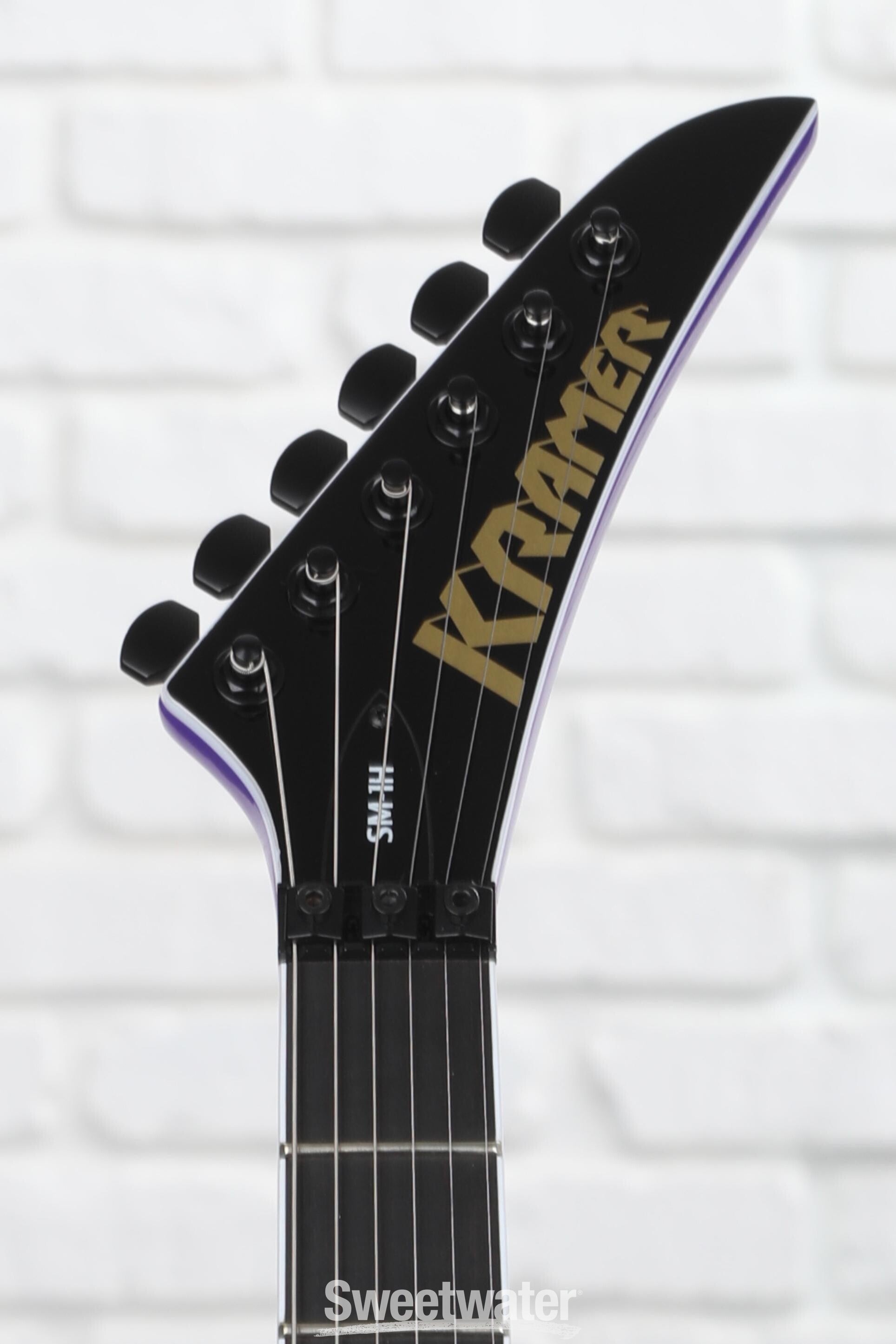 Kramer SM-1 H Electric Guitar - Shockwave Purple | Sweetwater