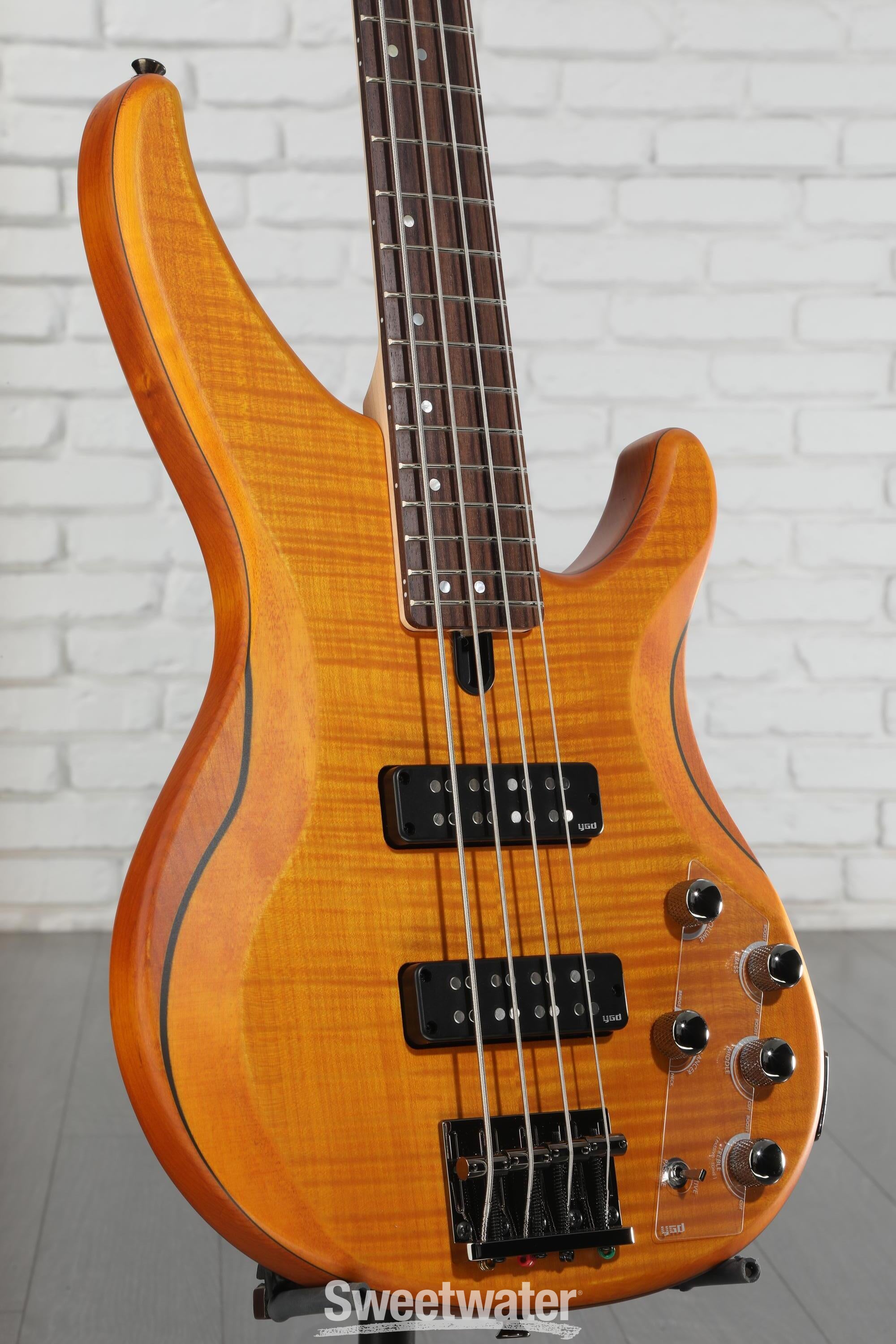ベース YAMAHA TRBX604FM TRBX604FM 4-String Electric Bass Guitar - Yamaha USA