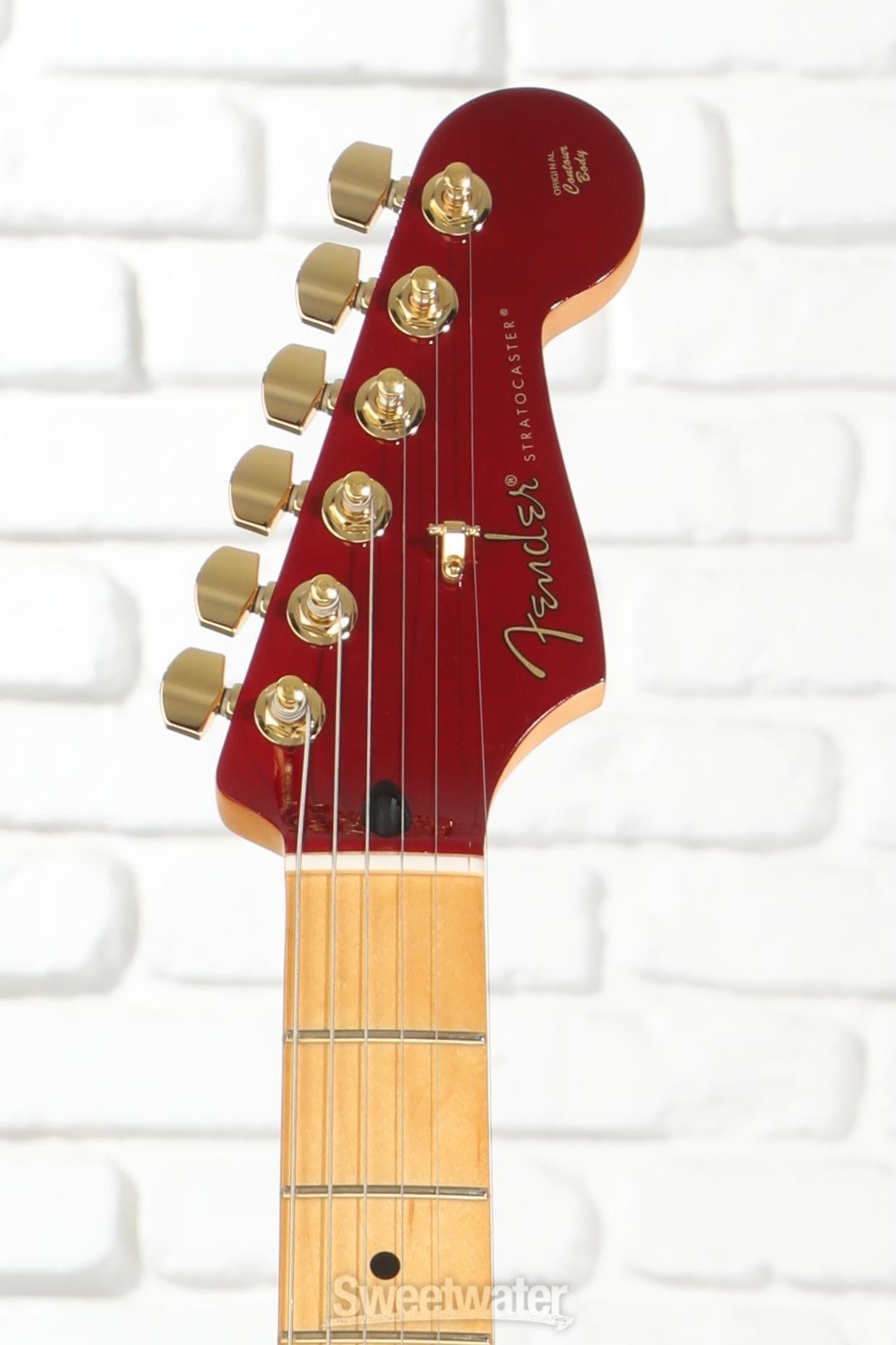 Fender Tash Sultana Stratocaster ギター Fender Tash Sultana Stratocaster, Maple Fingerboard - Transparent