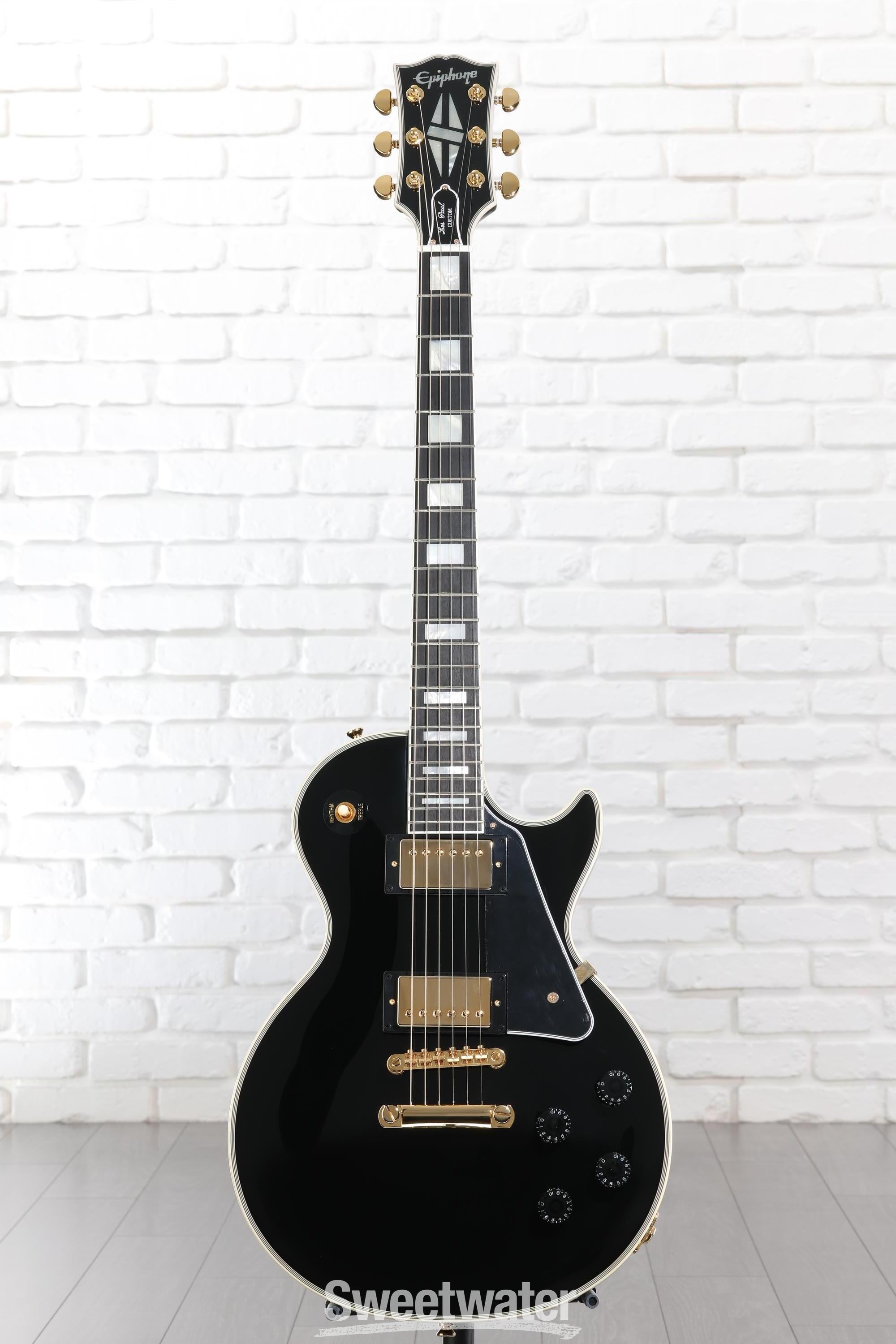 Epiphone Inspired by Gibson Custom Les Paul Custom Electric Guitar
