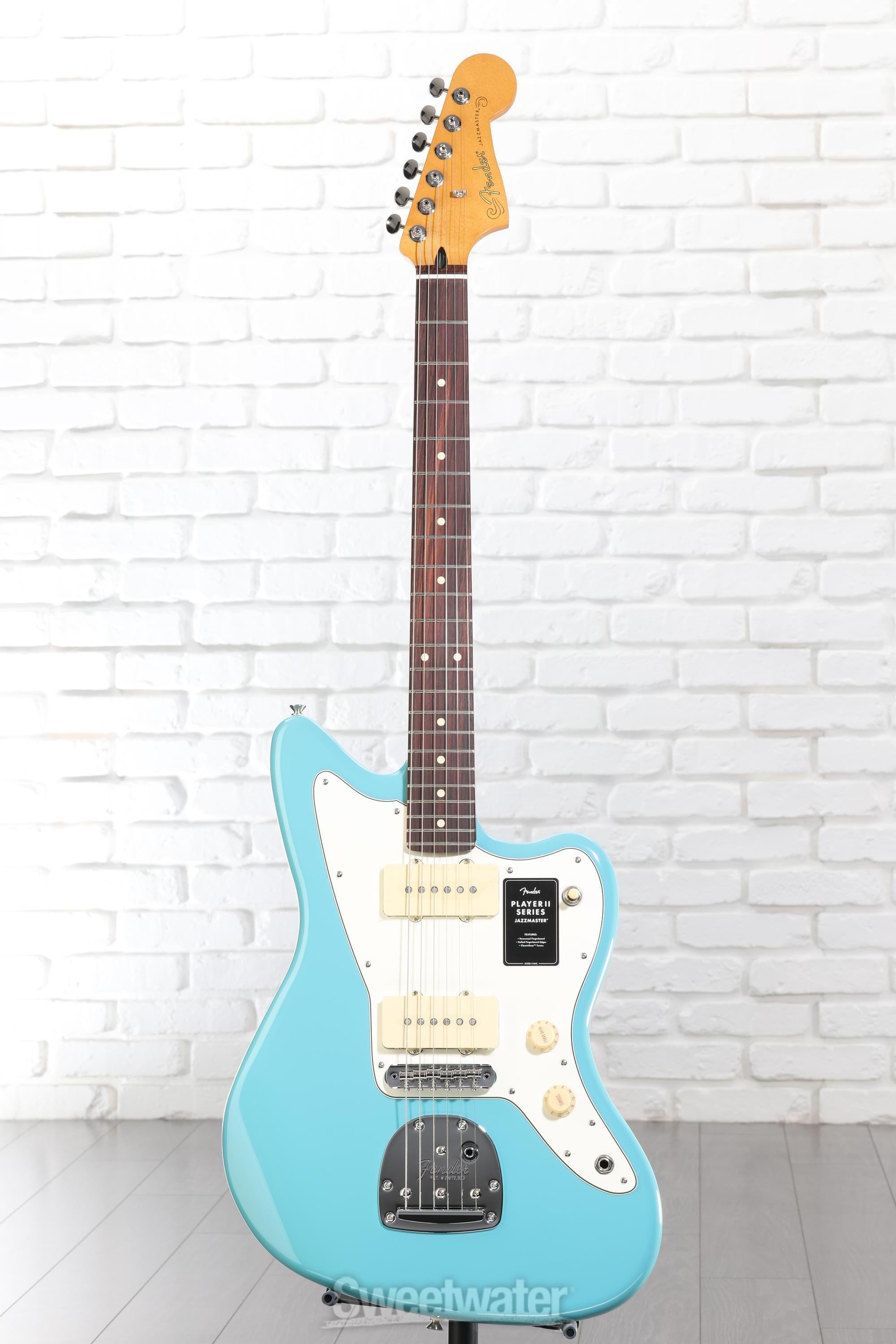 Fender Player II Jazzmaster Electric Guitar - Aquatone Blue