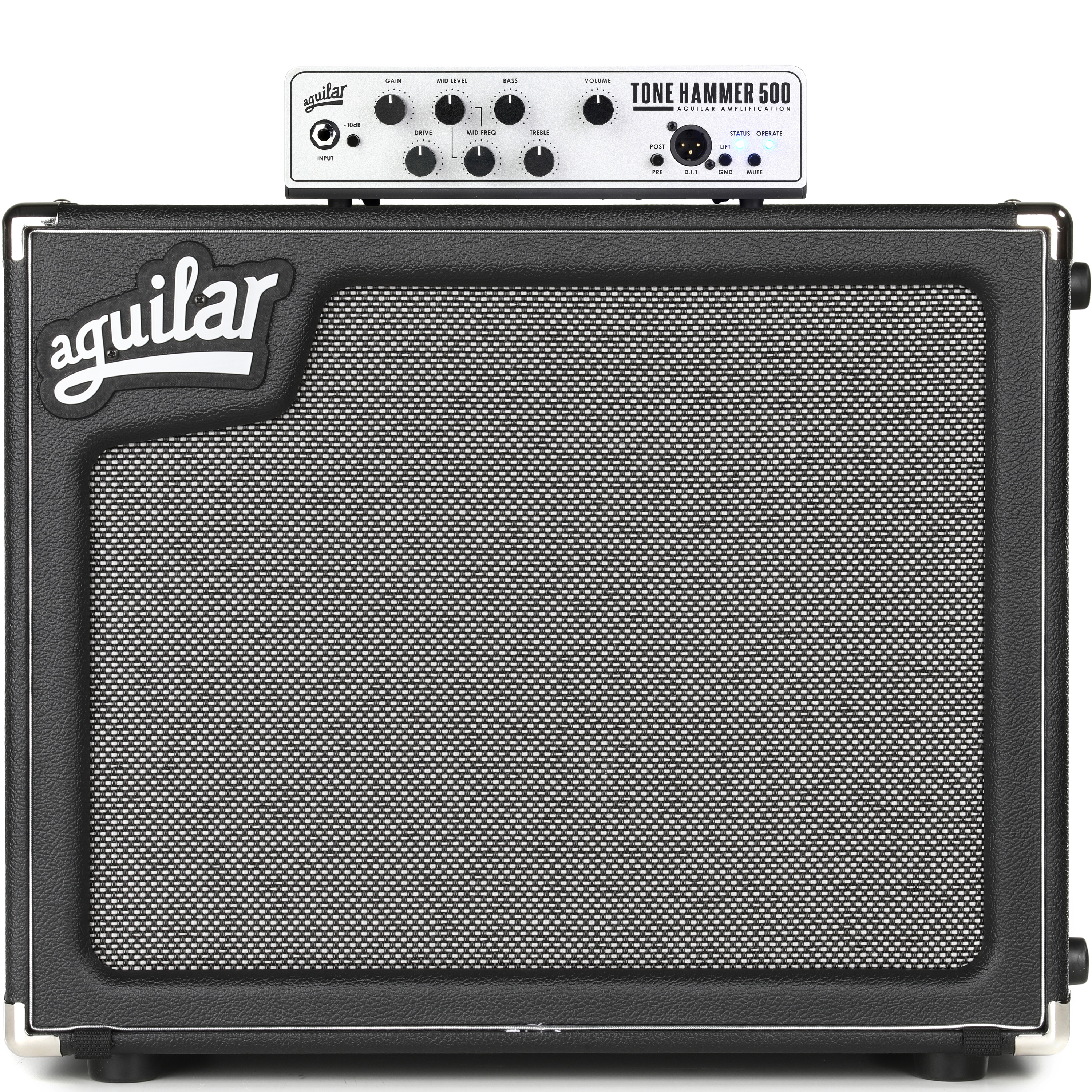 Aguilar TH500V2 Tone Hammer Gen 2 500-watt Bass Amplifier Head and