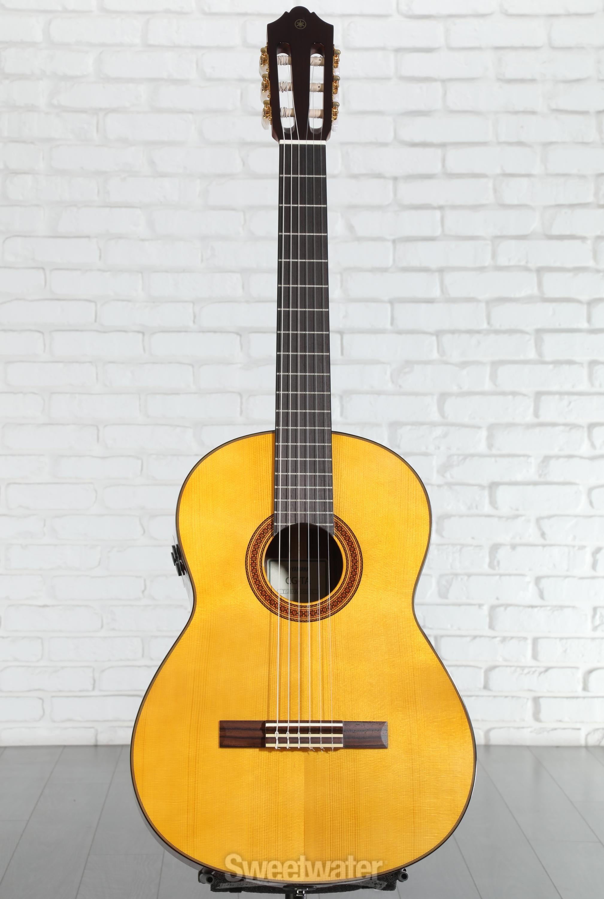 Yamaha CG-TA TransAcoustic Nylon String Guitar - Natural Gloss