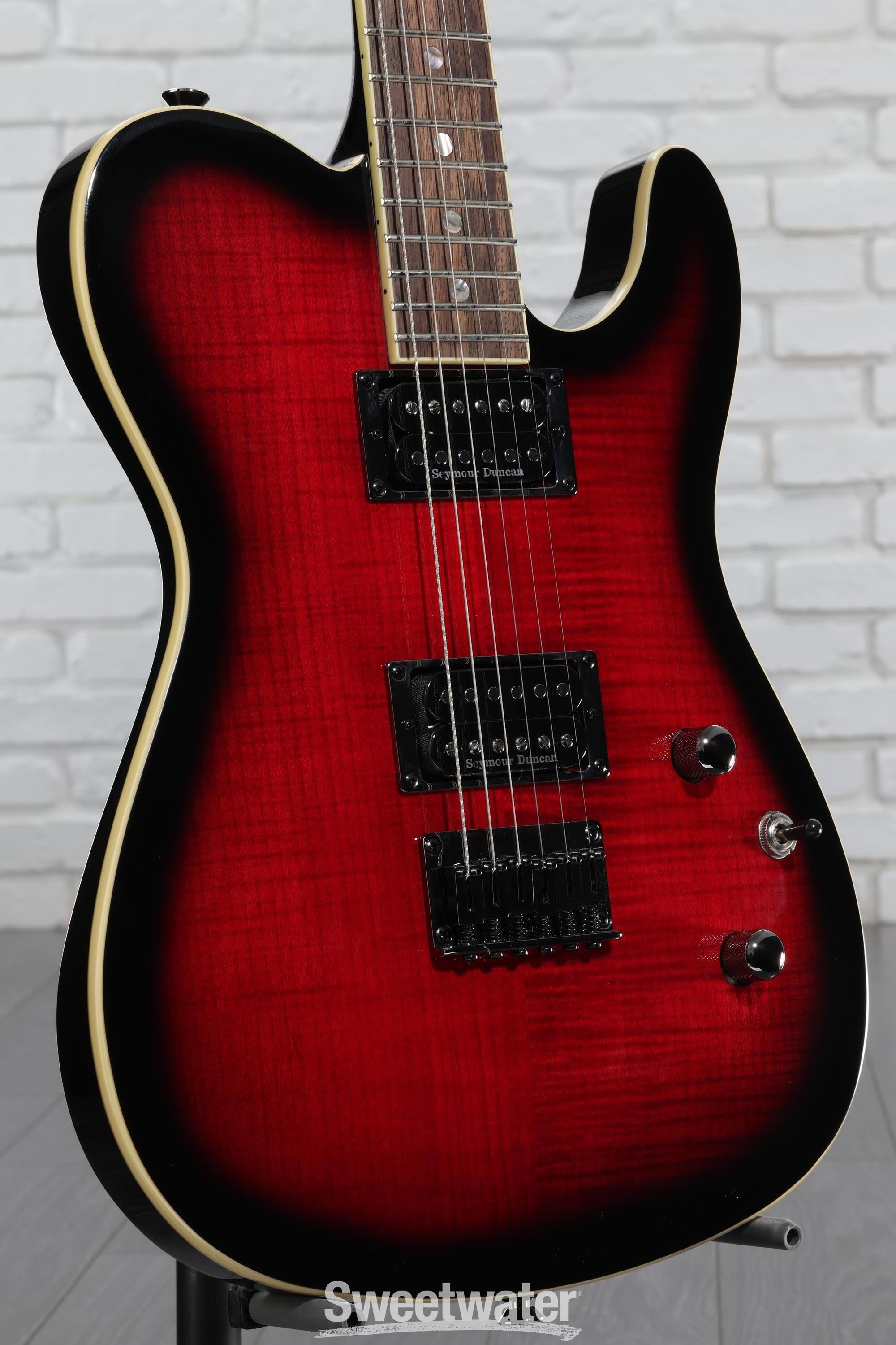 ギター Fender Custom Telecaster FMT HH RED Fender Special Edition Custom Telecaster FMT HH Crimson Red
