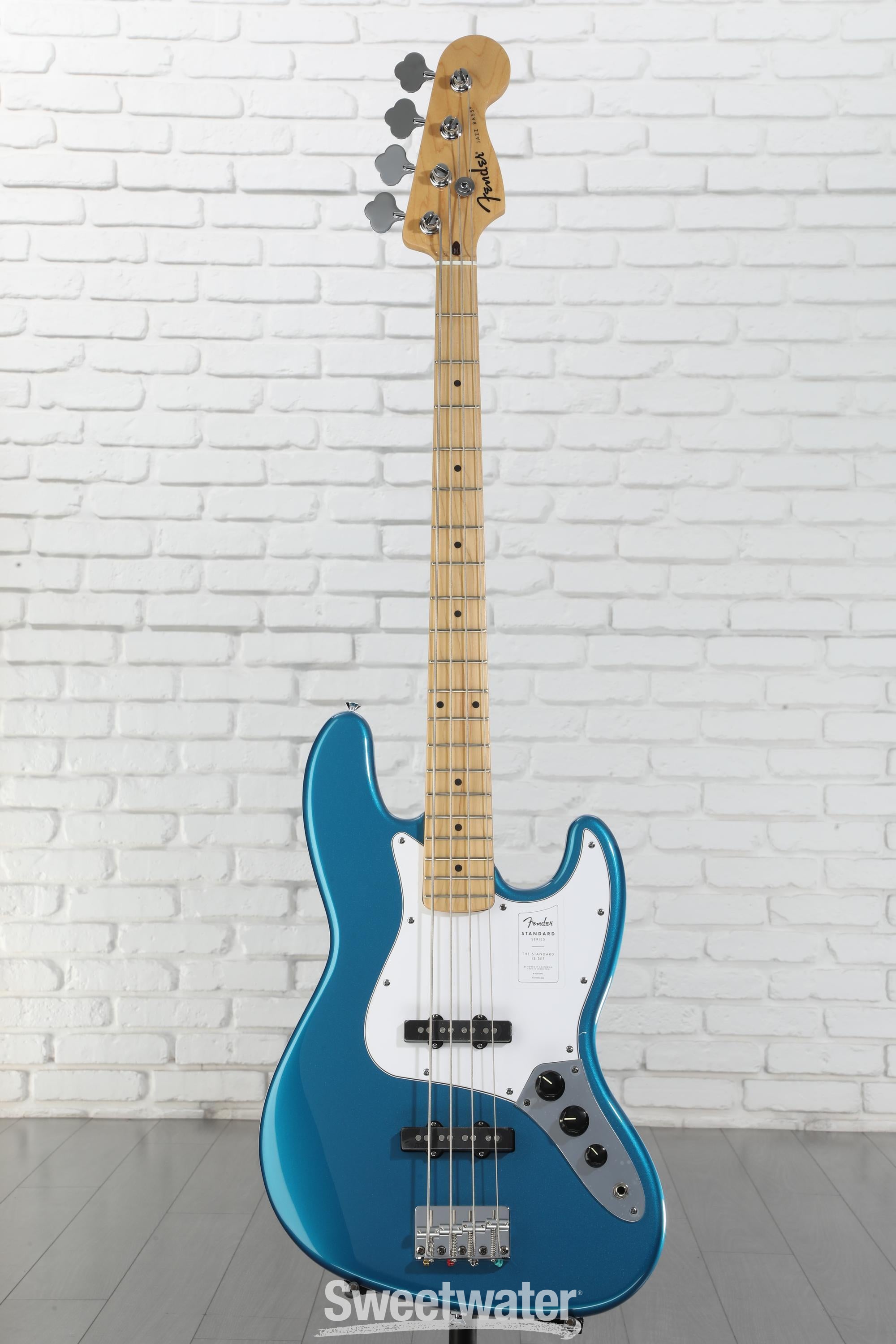 Fender Standard Jazz Bass - Aqua Marine Metallic, Maple