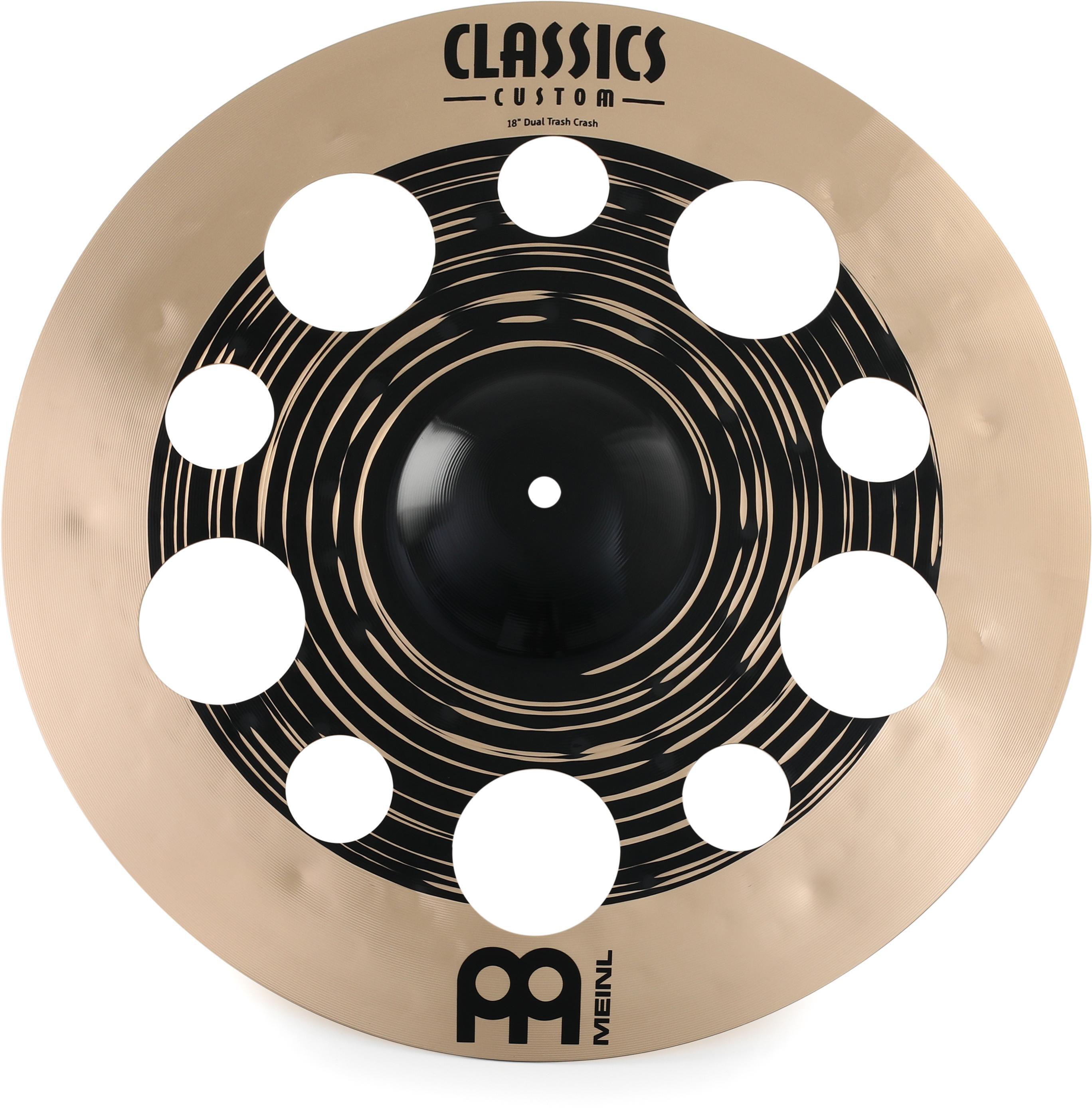 Meinl Cymbals 18 inch Classics Custom Dual Trash Crash | Sweetwater