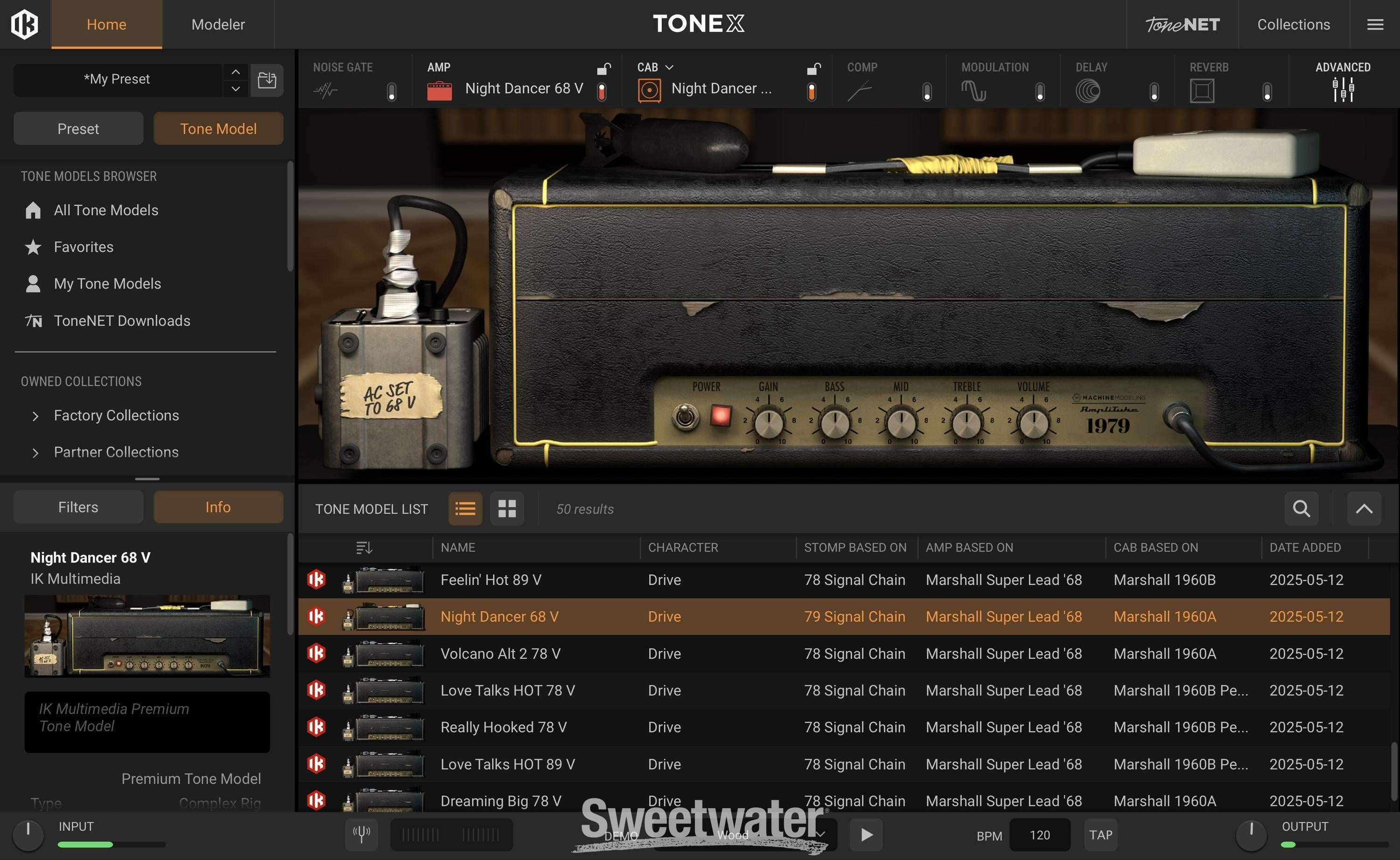IK Multimedia TONEX Brown Sound 78/79 Expansion | Sweetwater