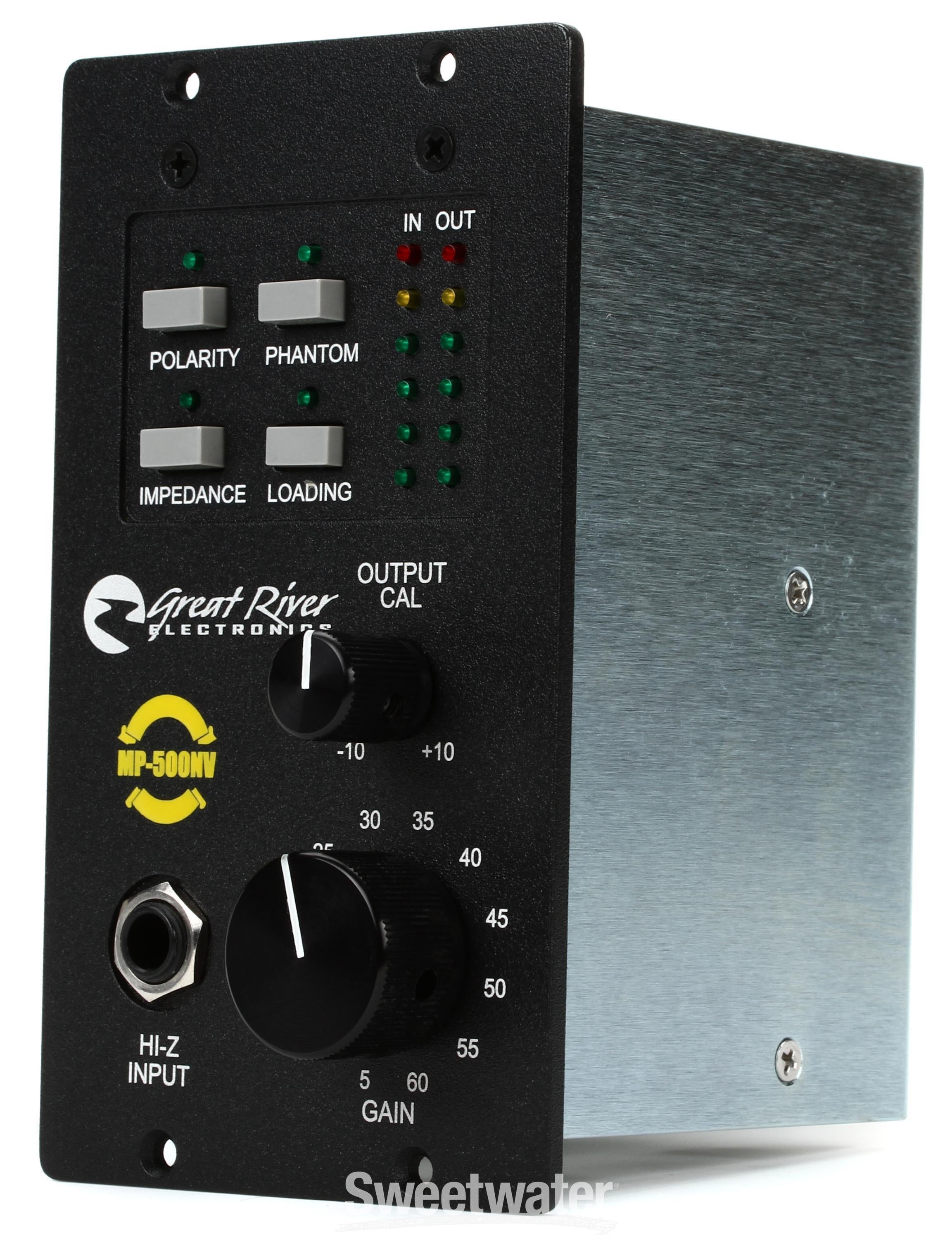 Great River MP-500NV 500 Series Microphone Preamp Sweetwater