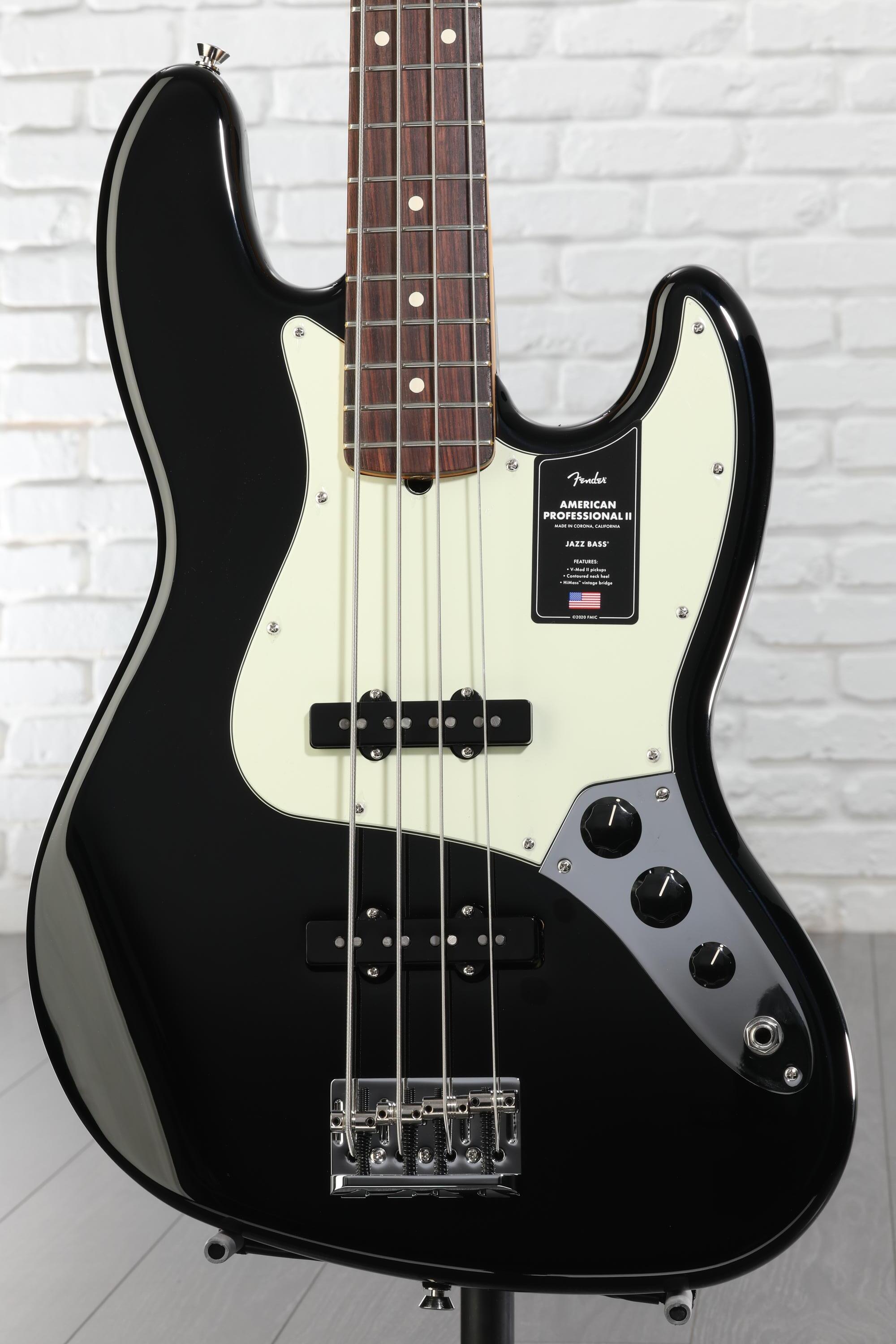 ベース Fender American Professional II Jazz bas Fender American Professional II Jazz Bass - Mercury