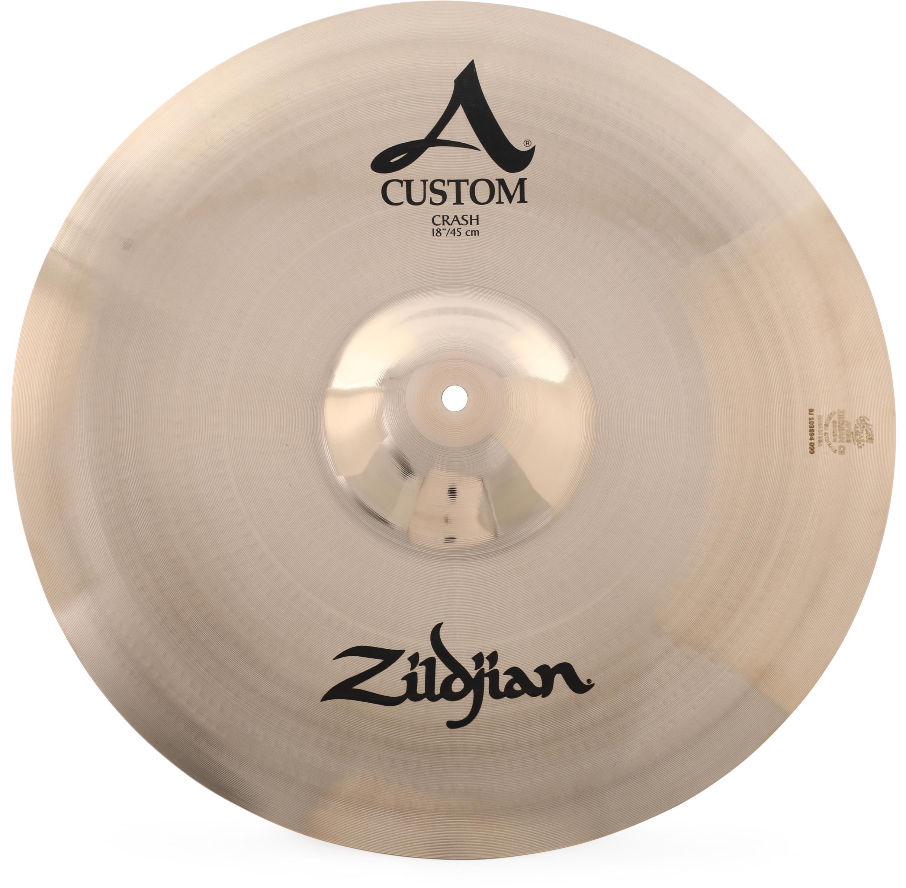 いっちゃぎ様】Zildjian A CUSTOM CRASH 16&18インチ-