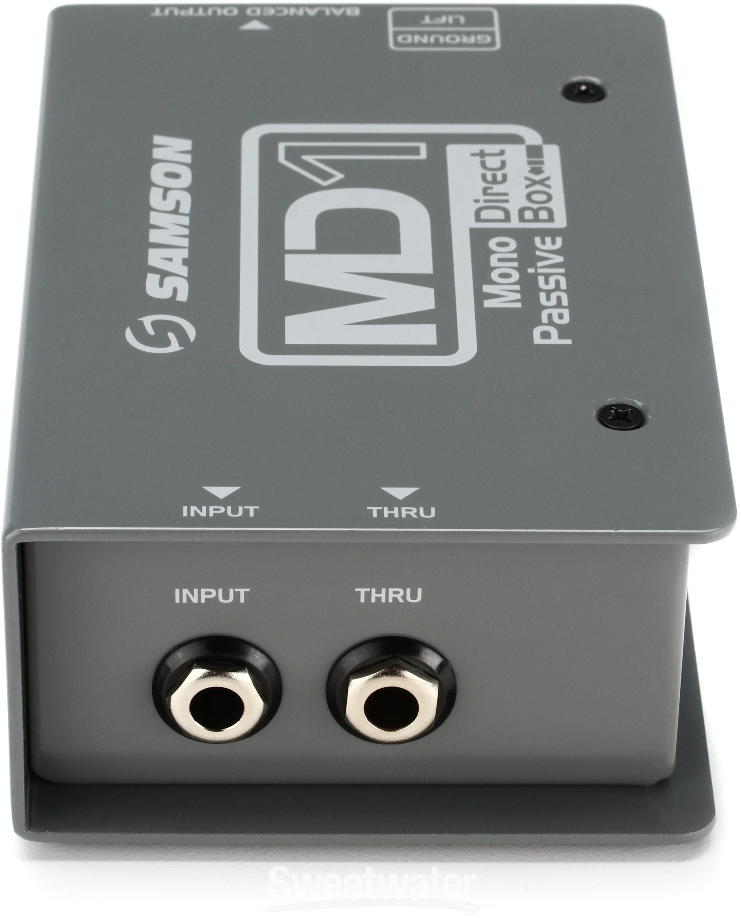 Samson MD1 1-channel Passive Instrument Direct Box