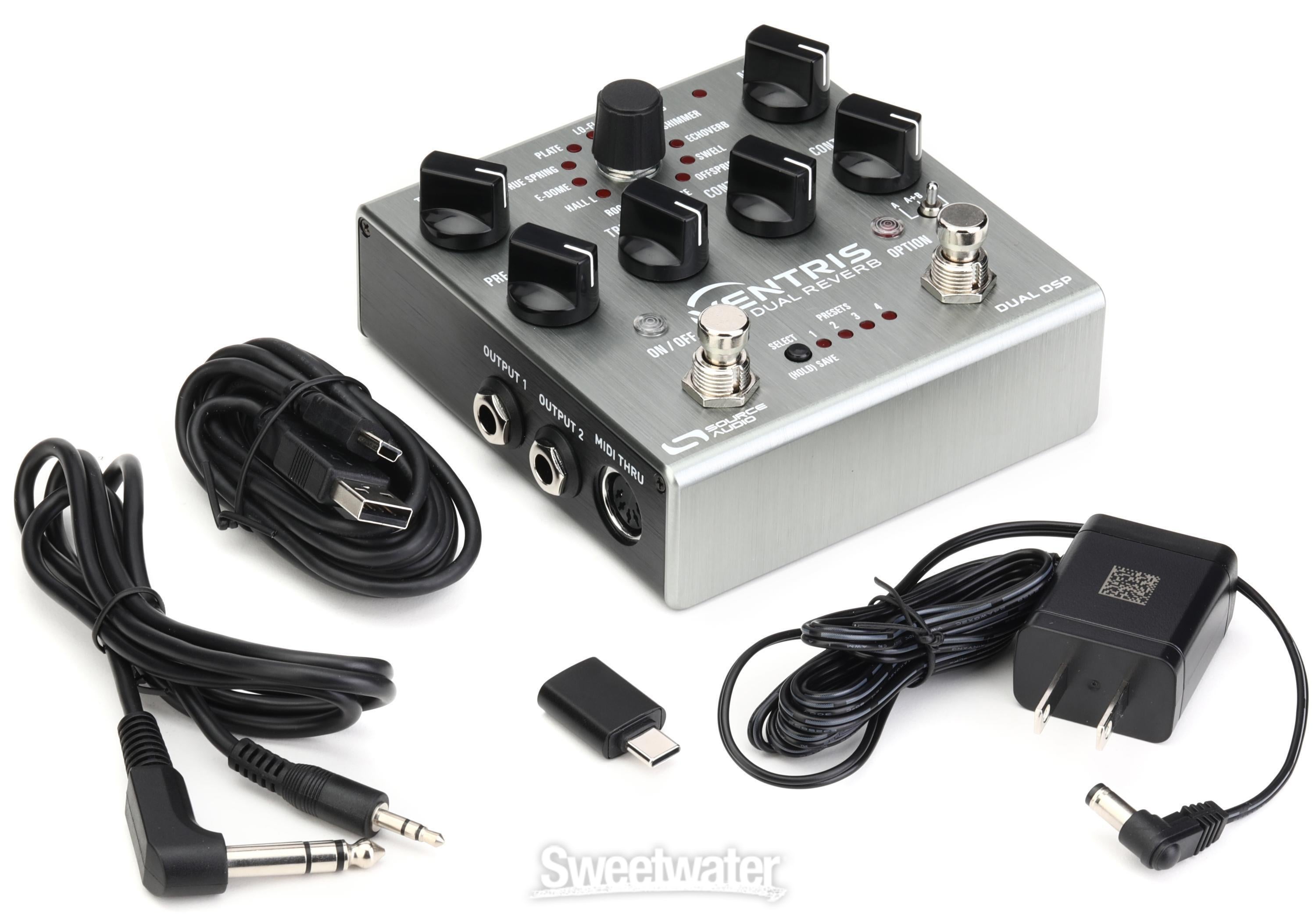 Source Audio Ventris Dual Reverb Pedal | Sweetwater
