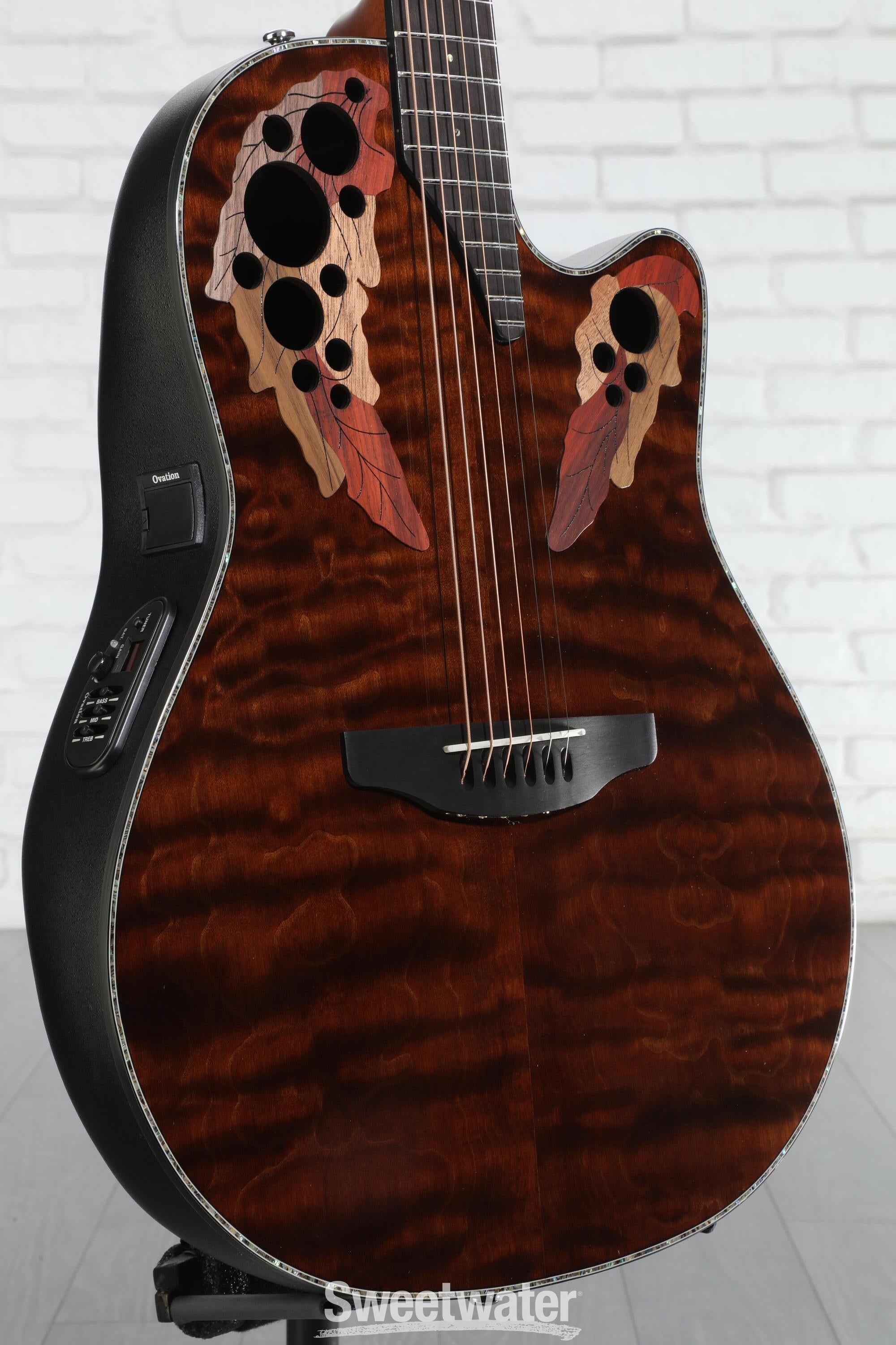 Ovation Celebrity Elite Plus CE44P-TGE Mid-Depth Acoustic