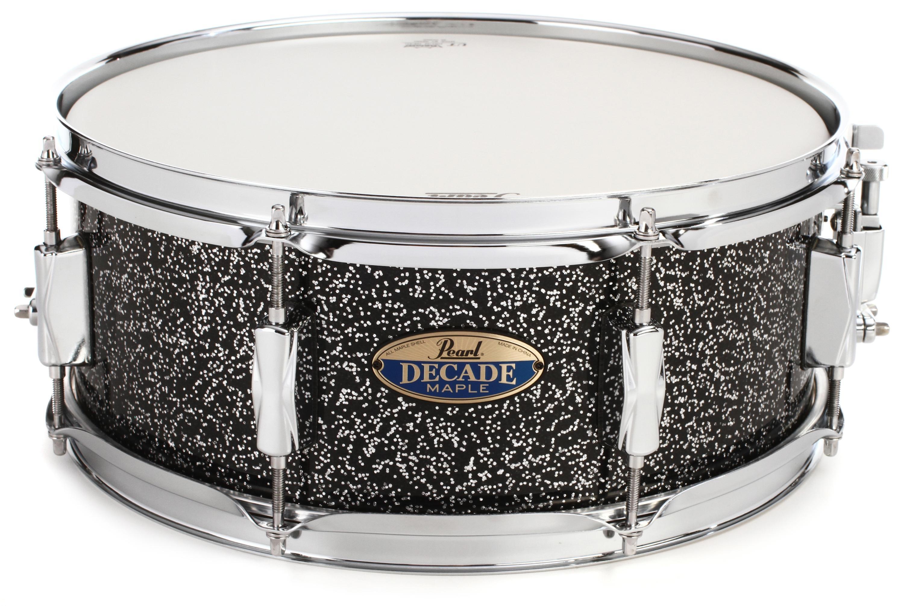 Pearl Decade Maple Snare Drum - 14x5.5- Slate Galaxy Flake