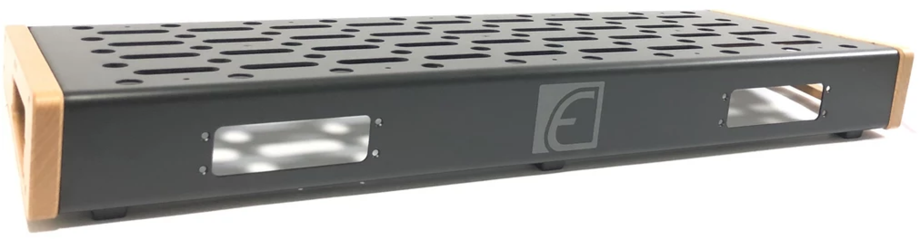 Emerson Custom Pedalboard Large 32"x 12" Cherry Wood Ends Sweetwater