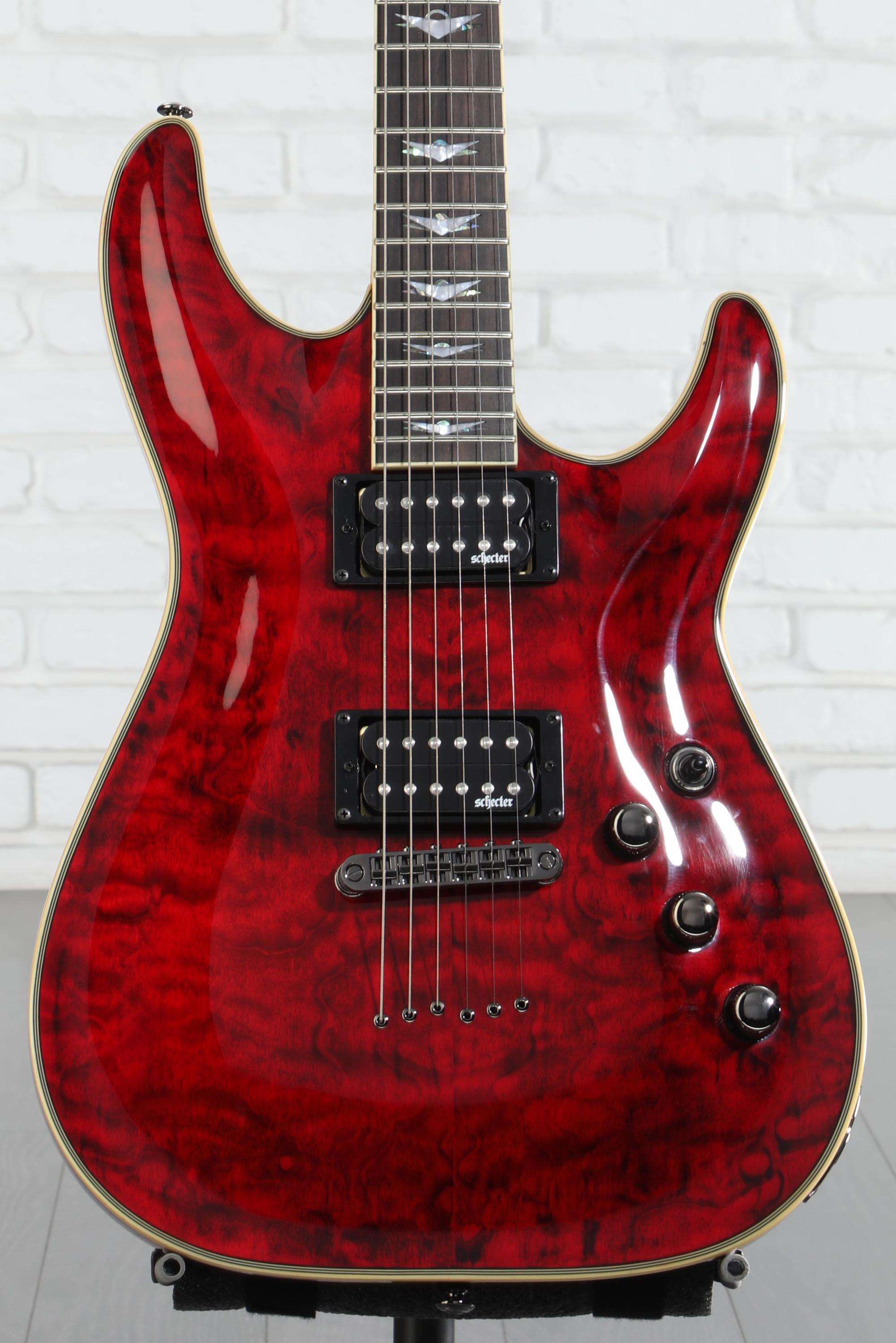 Schecter Omen Extreme-6 Electric Guitar - Black Cherry | Sweetwater
