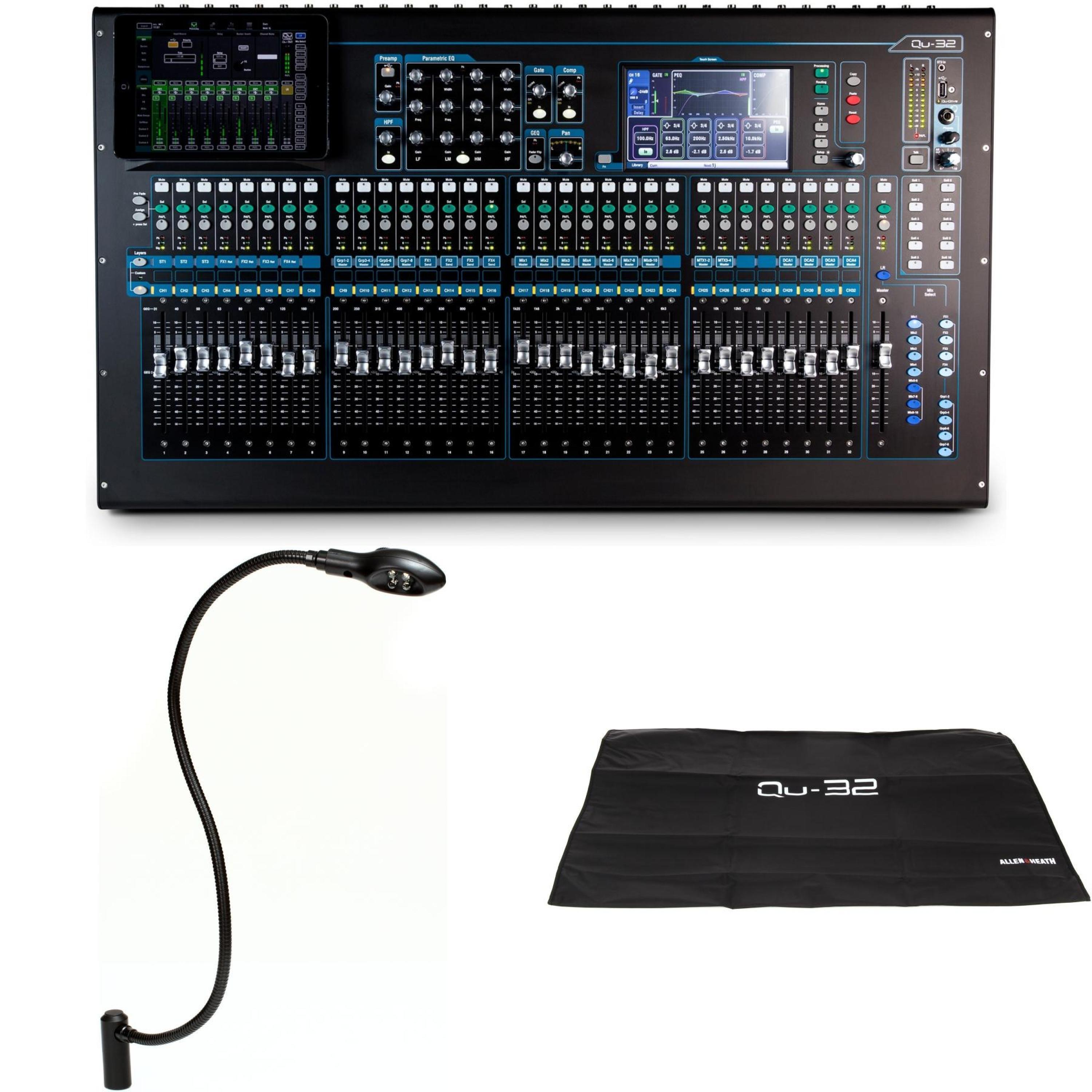 Allen & Heath Qu-32 32-channel Digital Mixer - Chrome Edition 