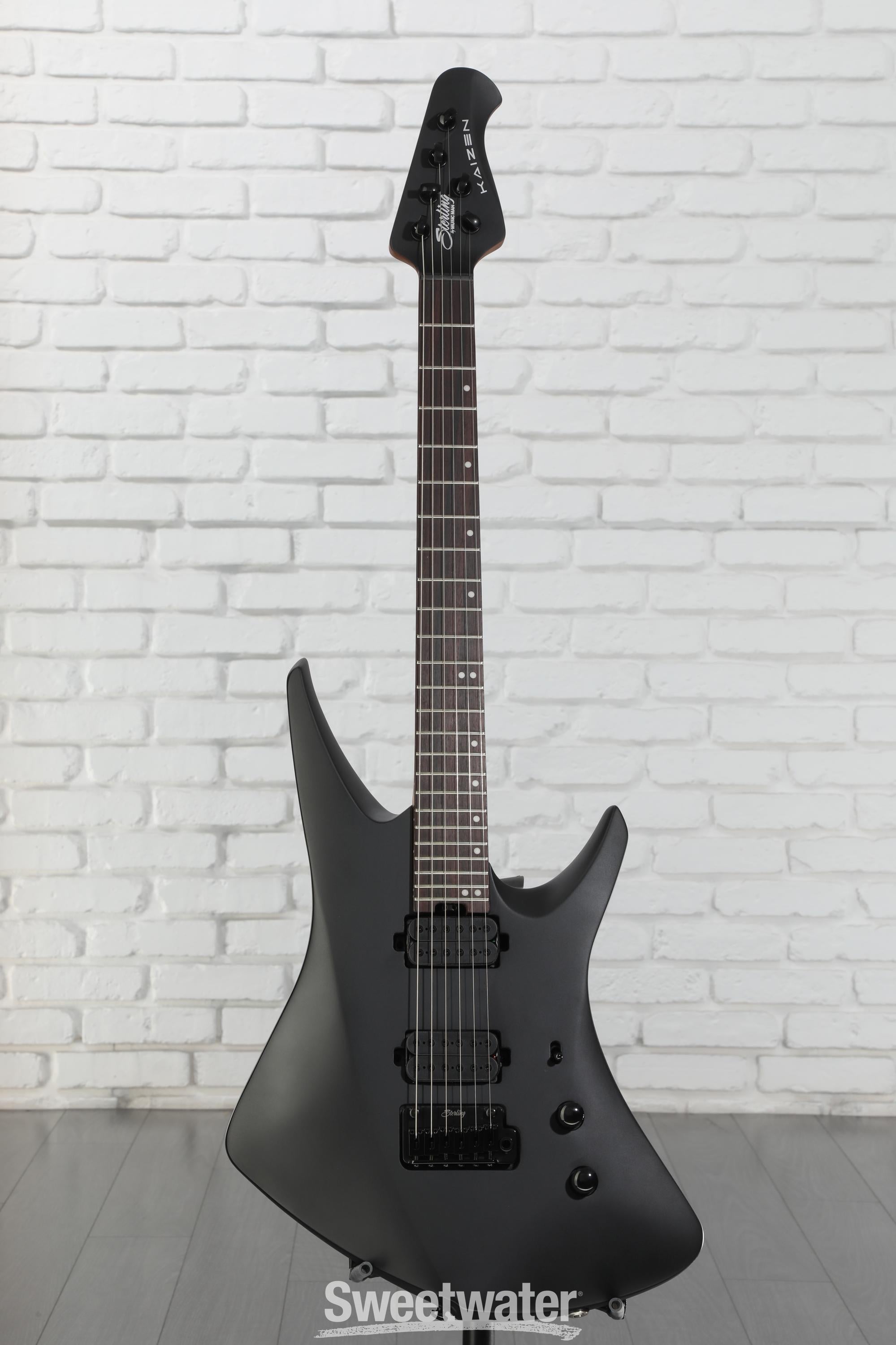 Sterling By Music Man Kaizen 6 Electric Guitar - Stealth Black