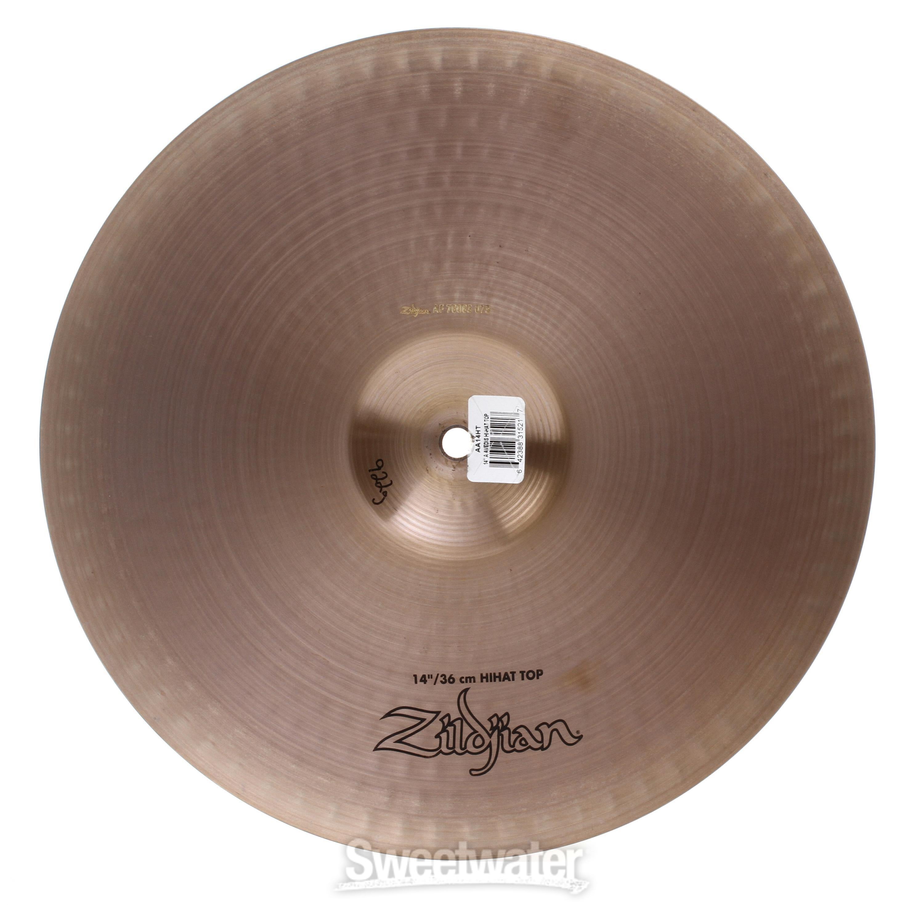 Zildjian 14 inch A Avedis Hi-hat Cymbals | Sweetwater