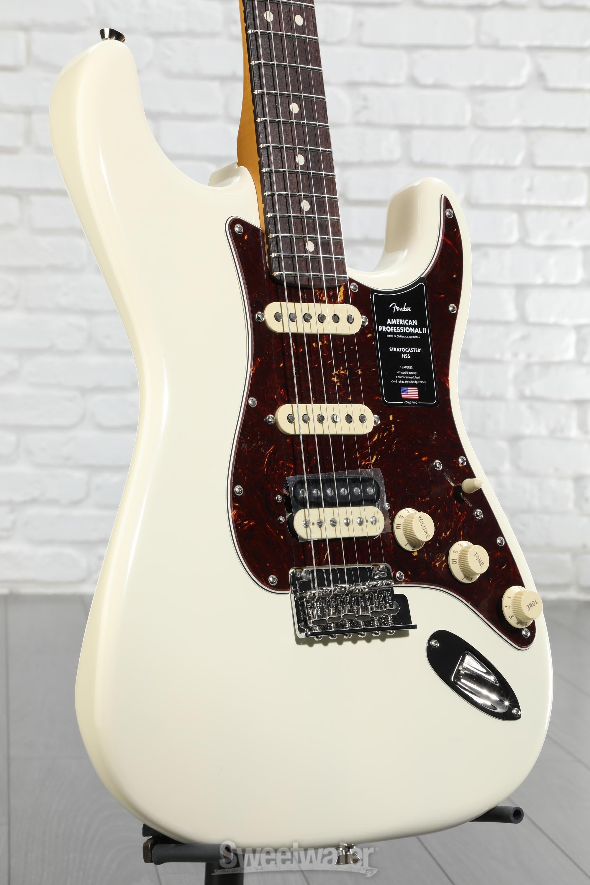 Fender American Professional II Stratocaster HSS - Olympic White