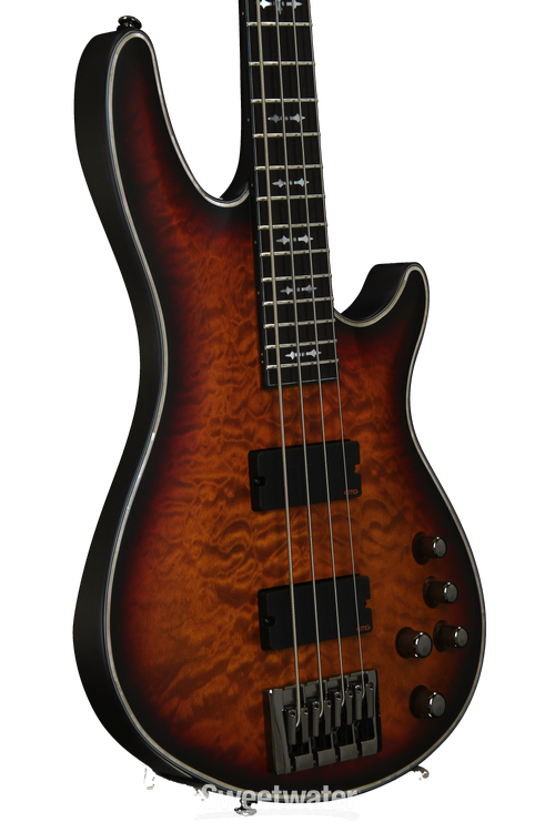 Schecter Hellraiser Extreme-4 - 3-Tone Satin Sunburst | Sweetwater