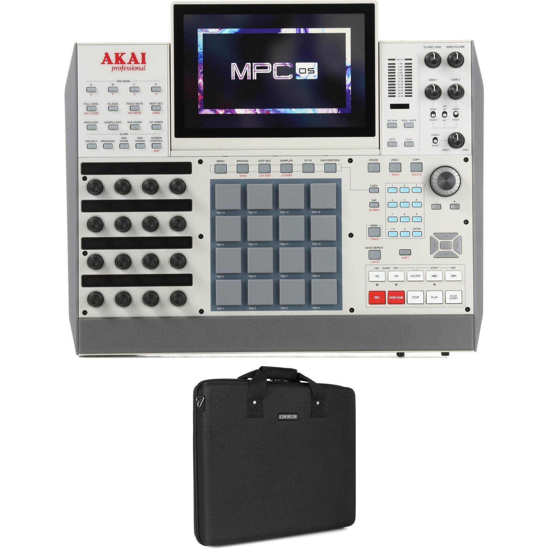 Akai Professional MPC X Standalone Sampler and Sequencer with Semirigid  Case - Special Edition