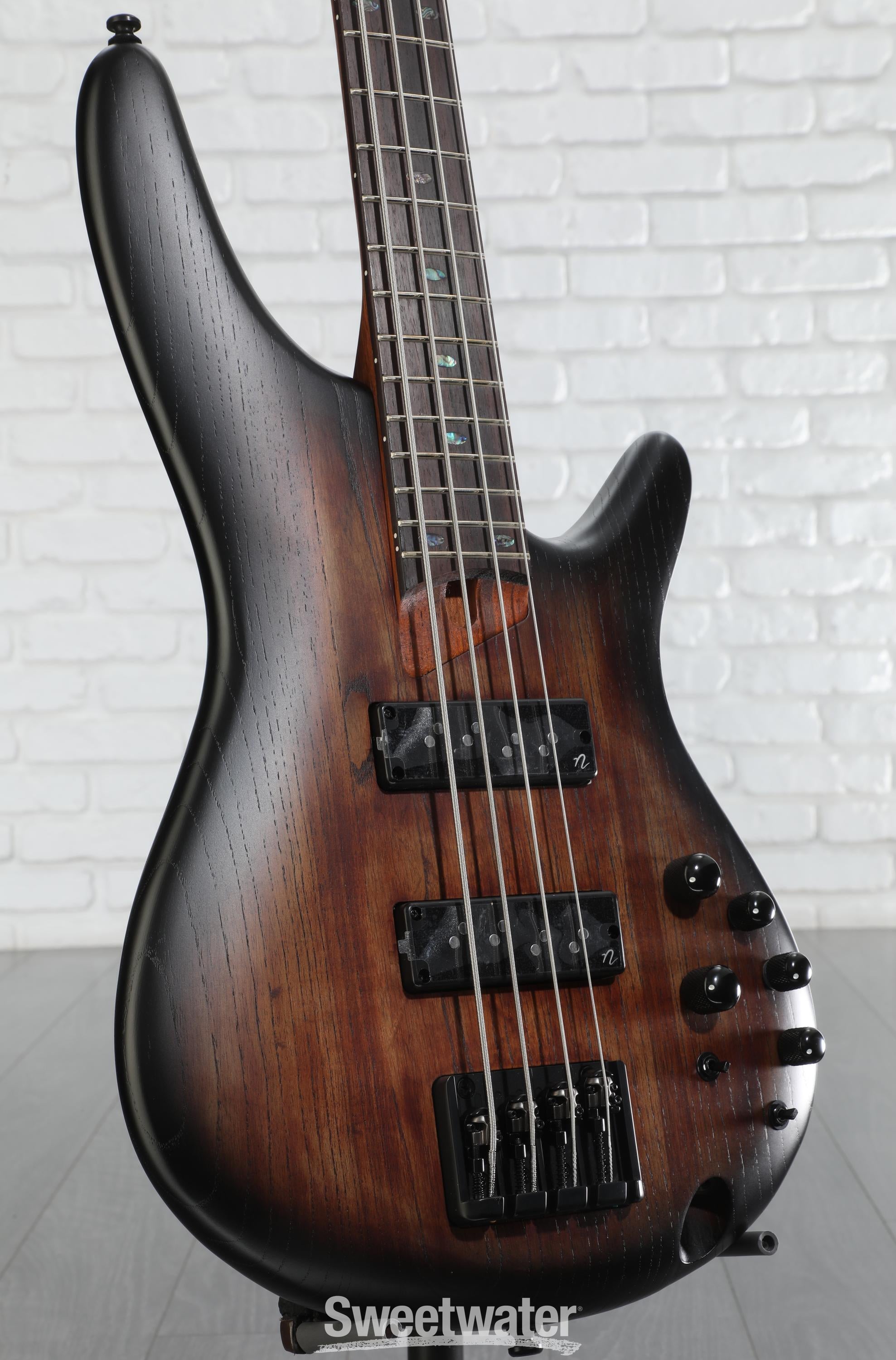 Ibanez Standard SR600E Bass Guitar - Antique Brown Stained