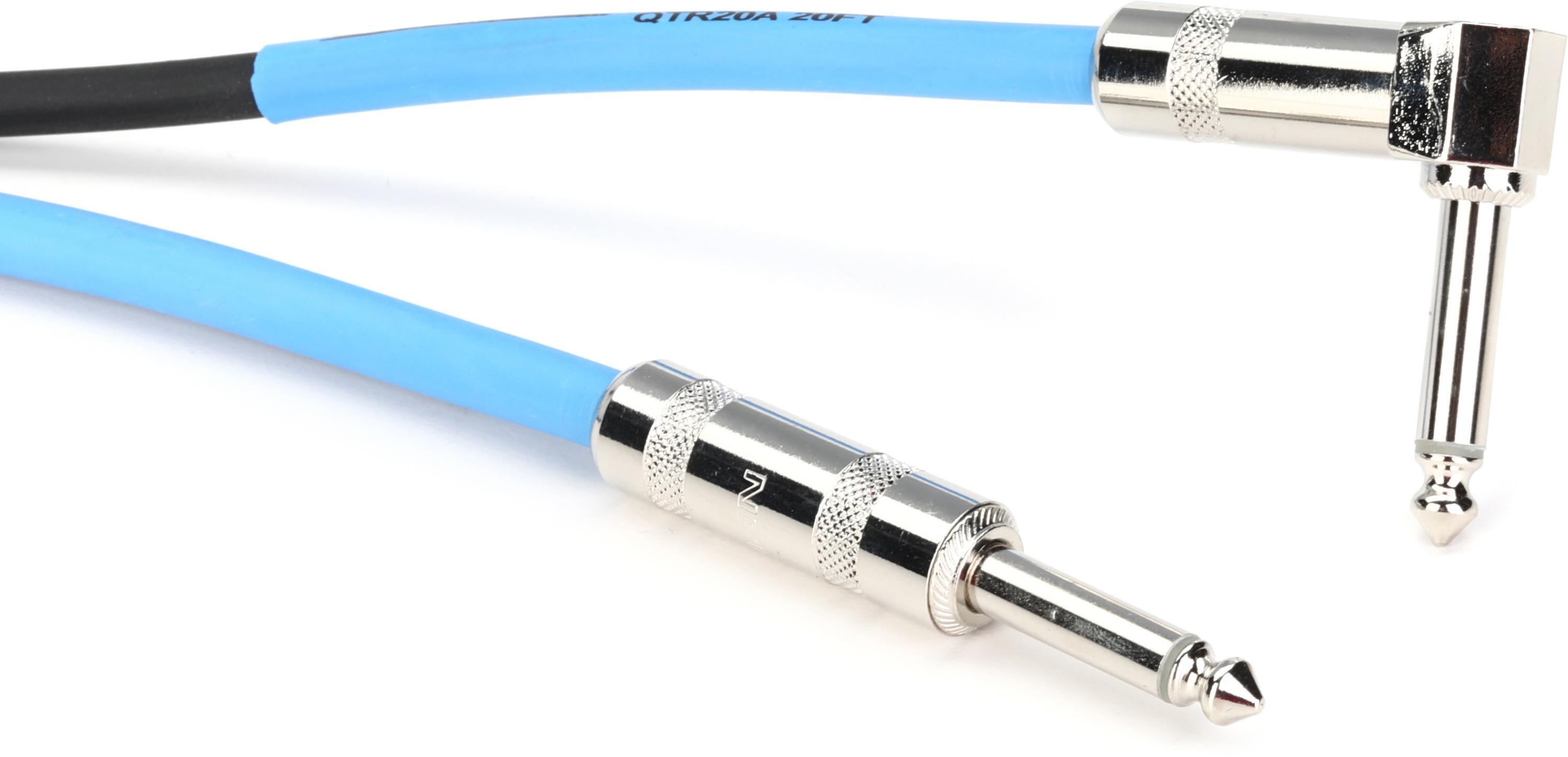 Photo of Pro Co EGL-20 Excellines Straight to Right Angle Instrument Cable - 20 foot